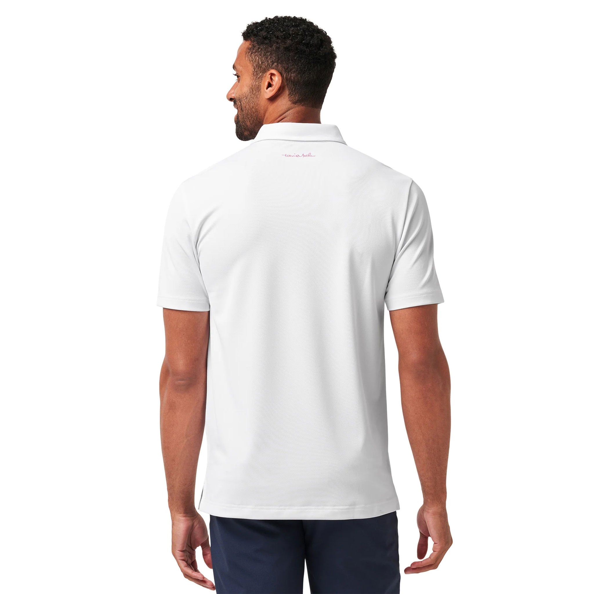 TM FEATHERWEIGHT CRUISE NO LOGO POLO INSIGNIA/WHITE / L
