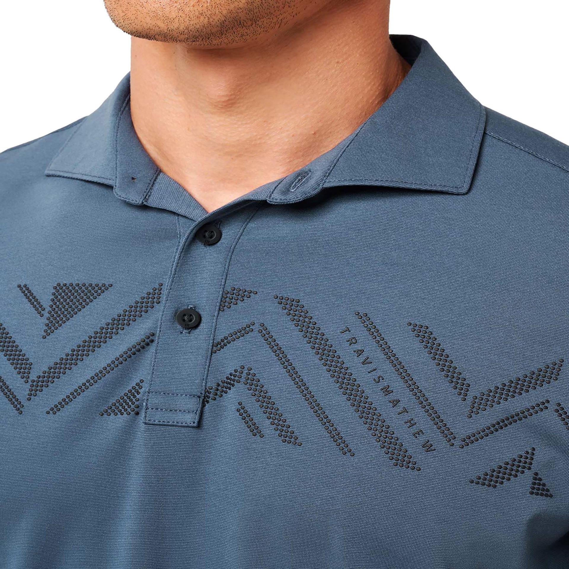 TM ALL DAY ACCESS POLO MINT ICE/VINTAGE NAVY / L
