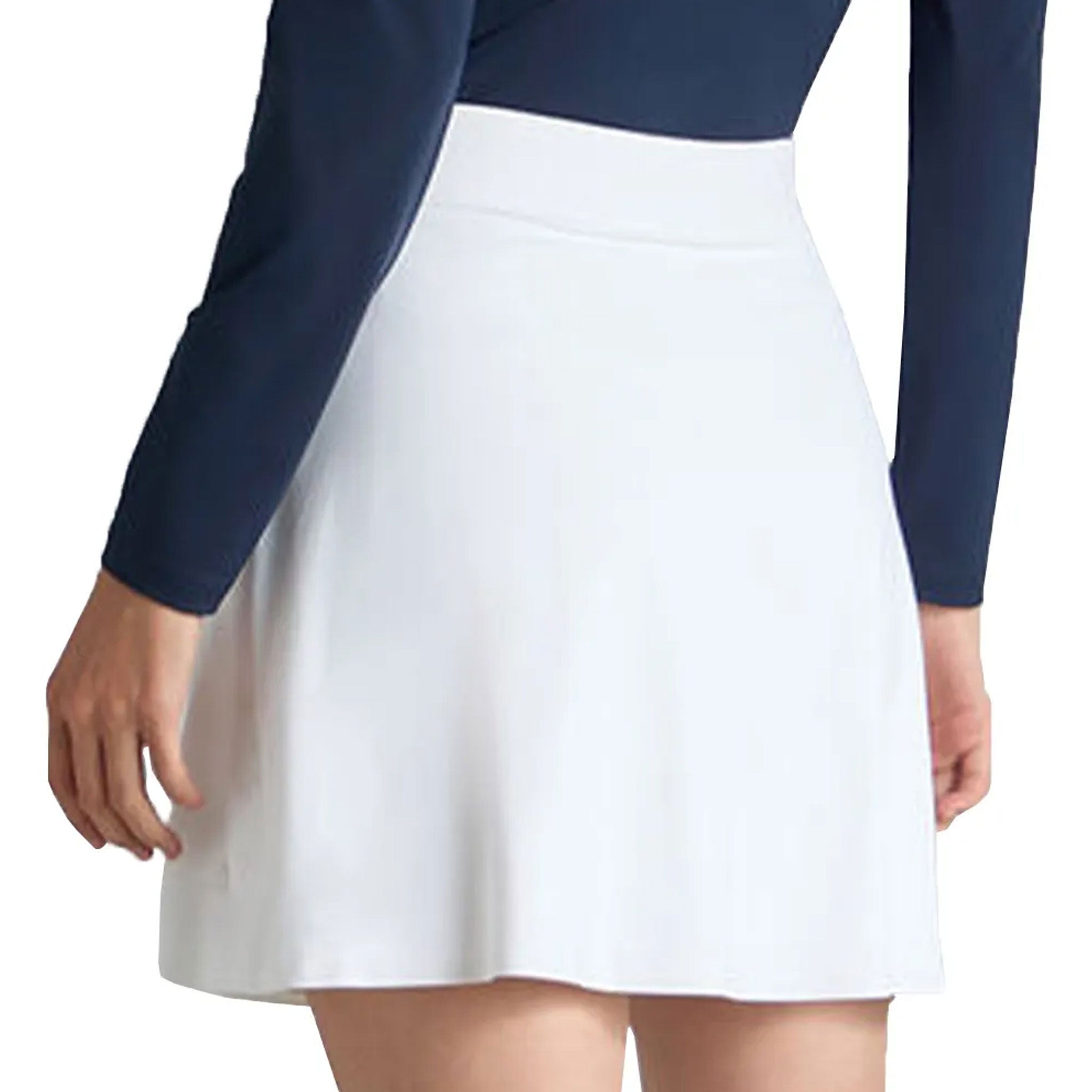 G4 SILKY TECH NYLON A-LINE SKORT SNOW / L