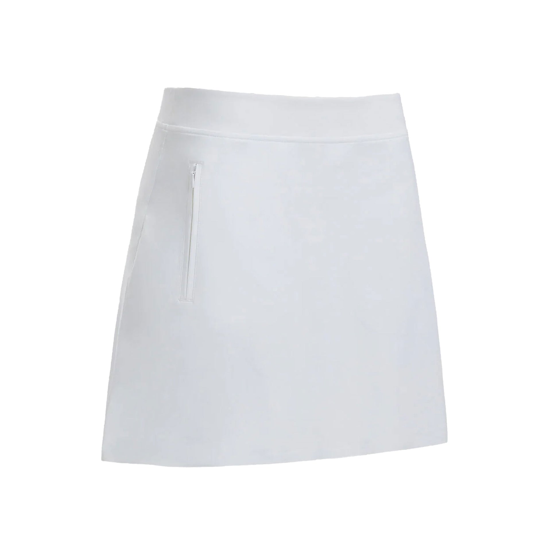 G4 SILKY TECH NYLON A-LINE SKORT SNOW / L
