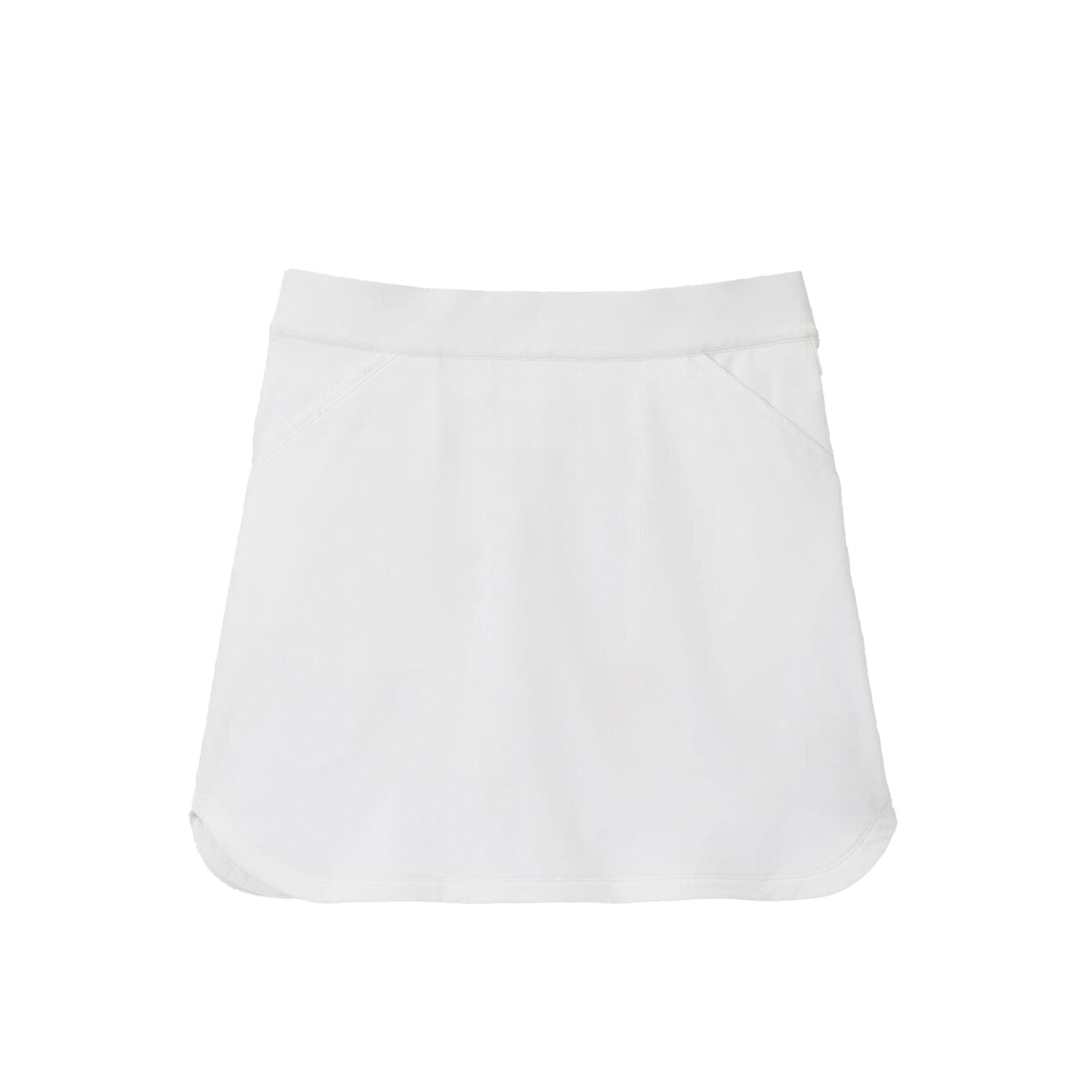 PM ALICE PETAL HEM SKORT WHITE / L