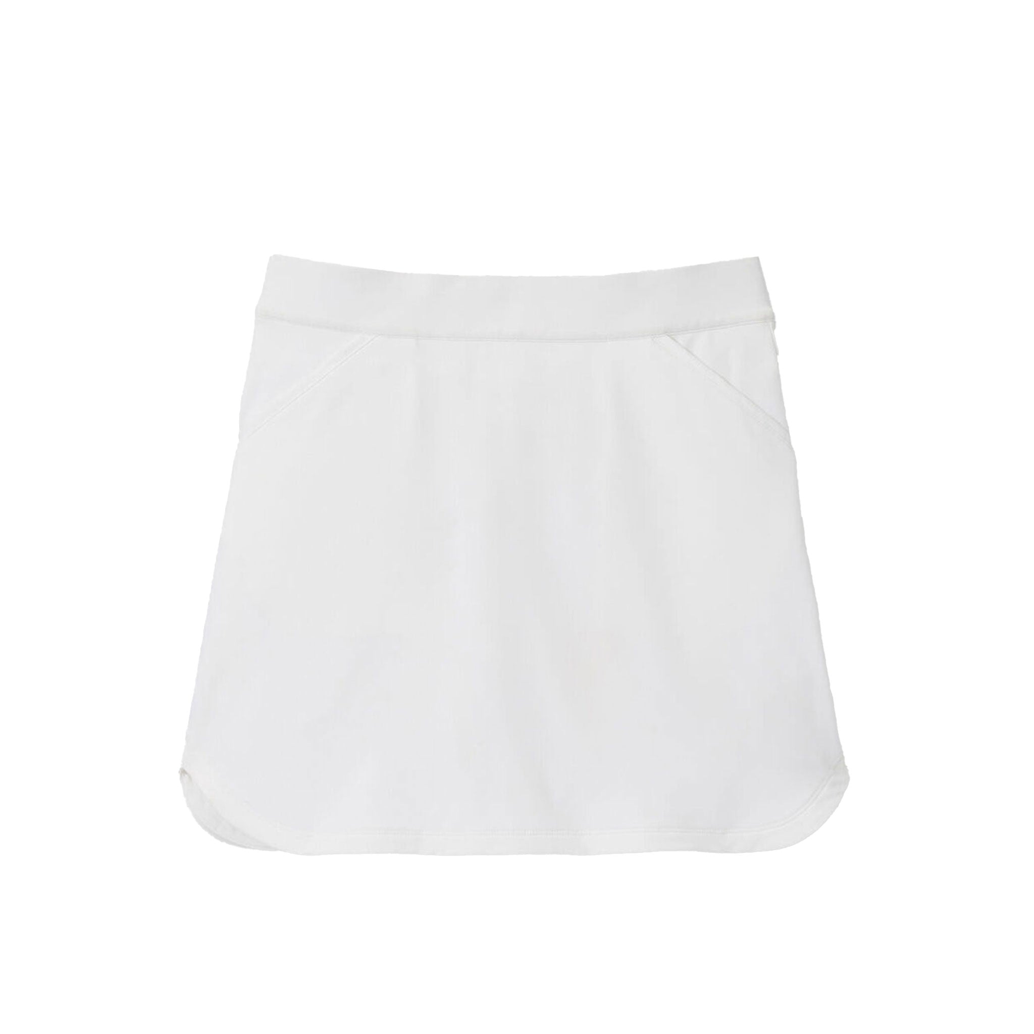 PM ALICE PETAL HEM SKORT WHITE / L