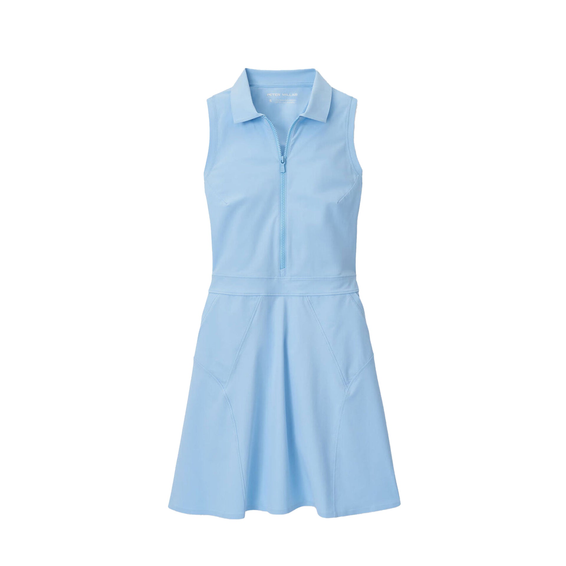 PM BINGHAM SLEEVELESS SPORT DRESS SKY LIGHT / L