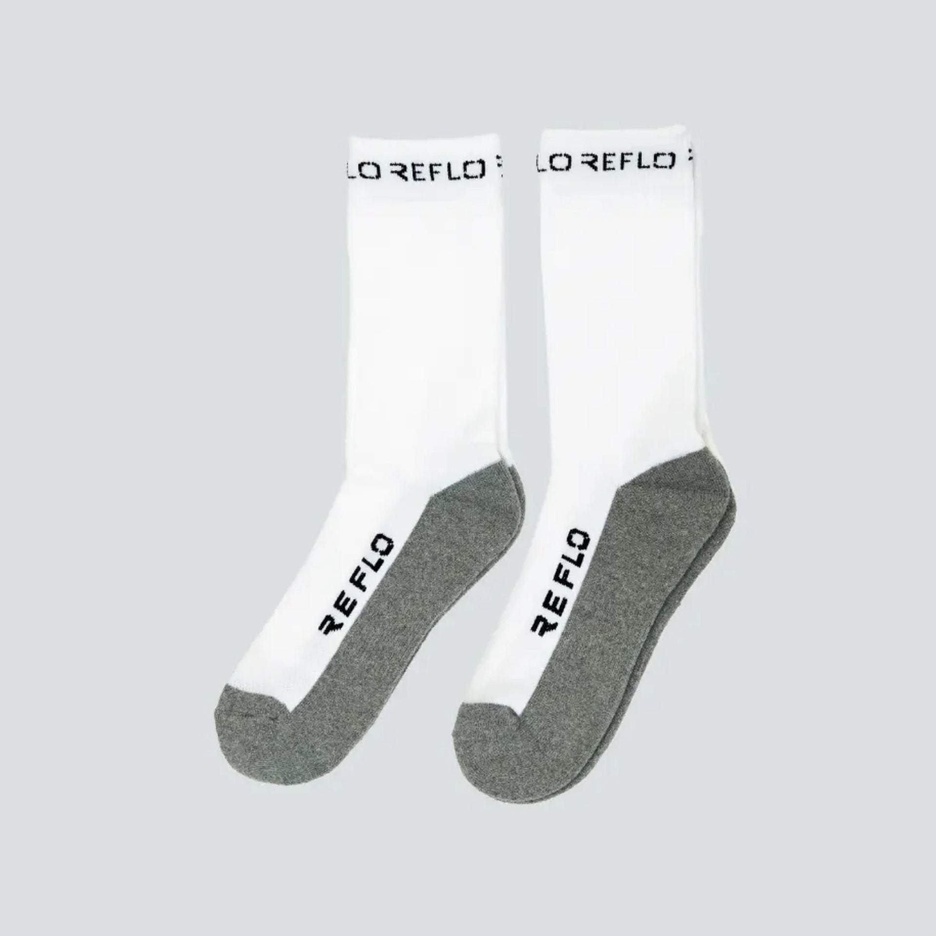 REFLO LANAO CREW SOCK 2 PACK WHITE