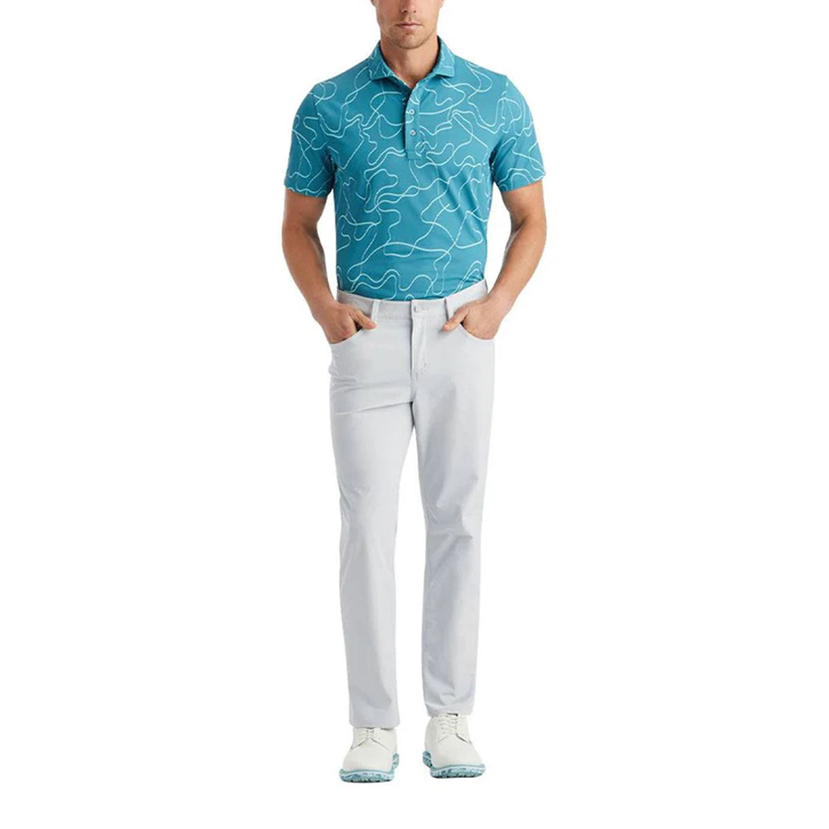 G4 TOUR 5 POCKET 4-WAY STRETCH STRAIGHT LEG PANT NIMBUS / 30