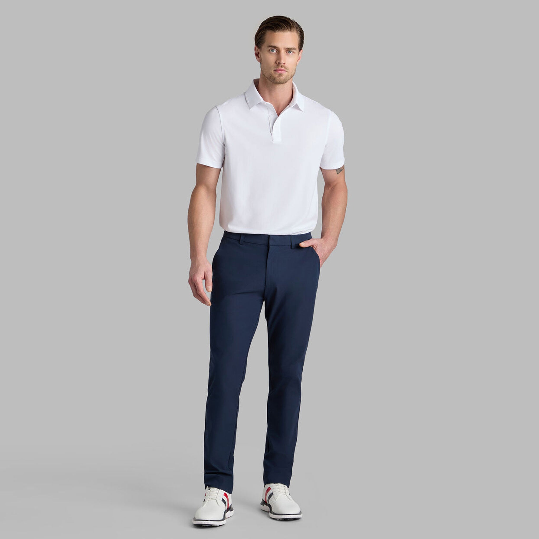 G4 TOUR 5 POCKET 4-WAY STRETCH STRAIGHT LEG PANT TWILIGHT / 36