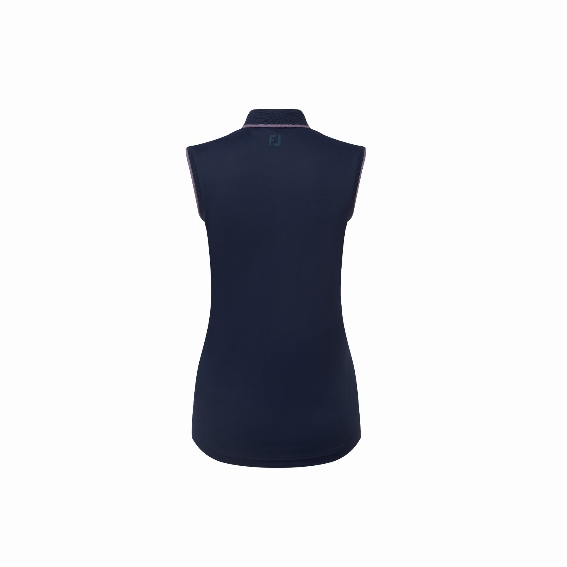 SLEEVELESS POLO NAVY