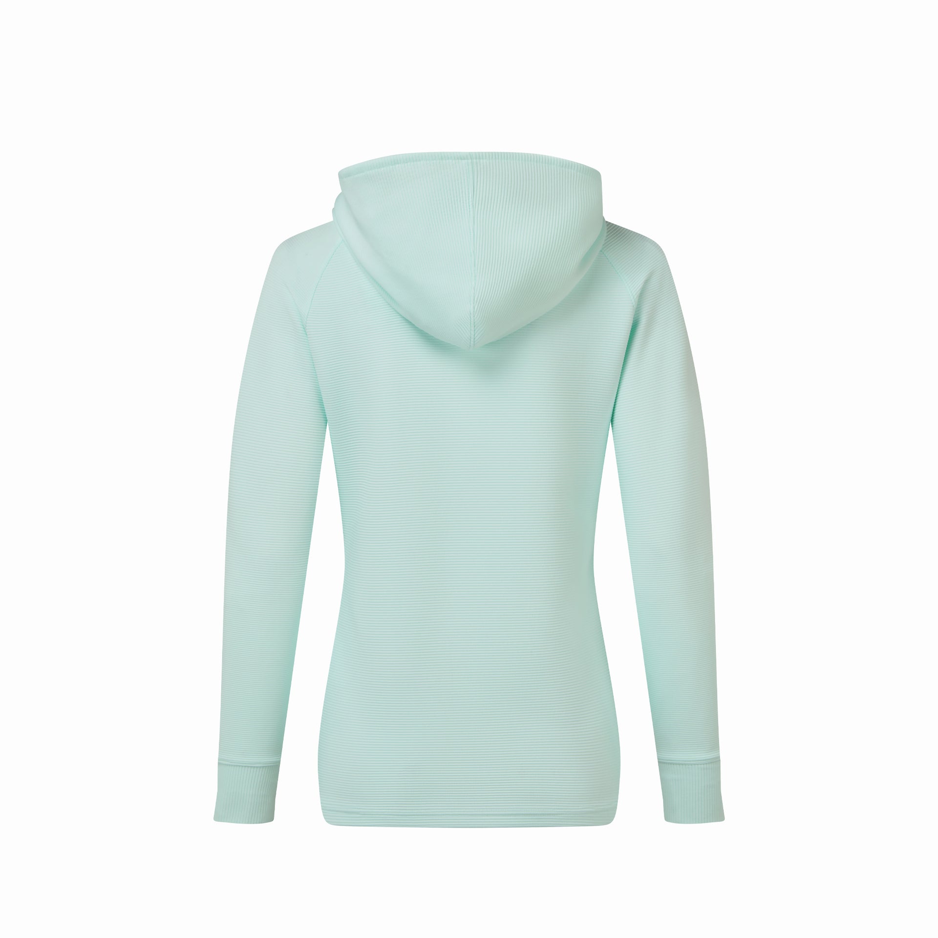 FULL-ZIP OTTOMAN HOODIE GLACIAL BLUE