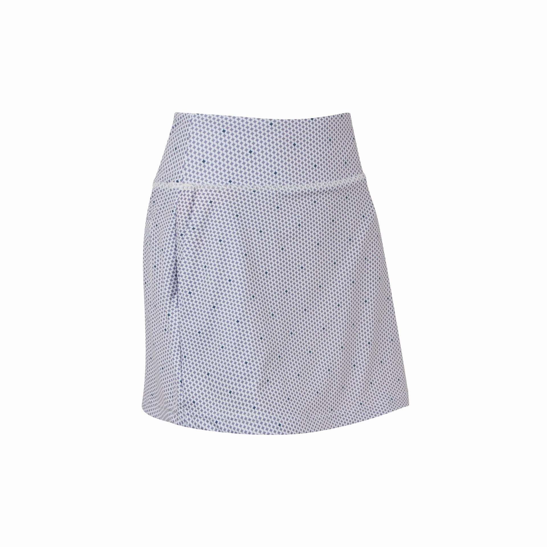 FJ CURVE GEO DOT AERIAL SKORT DUSTY VIOLET / NAVY