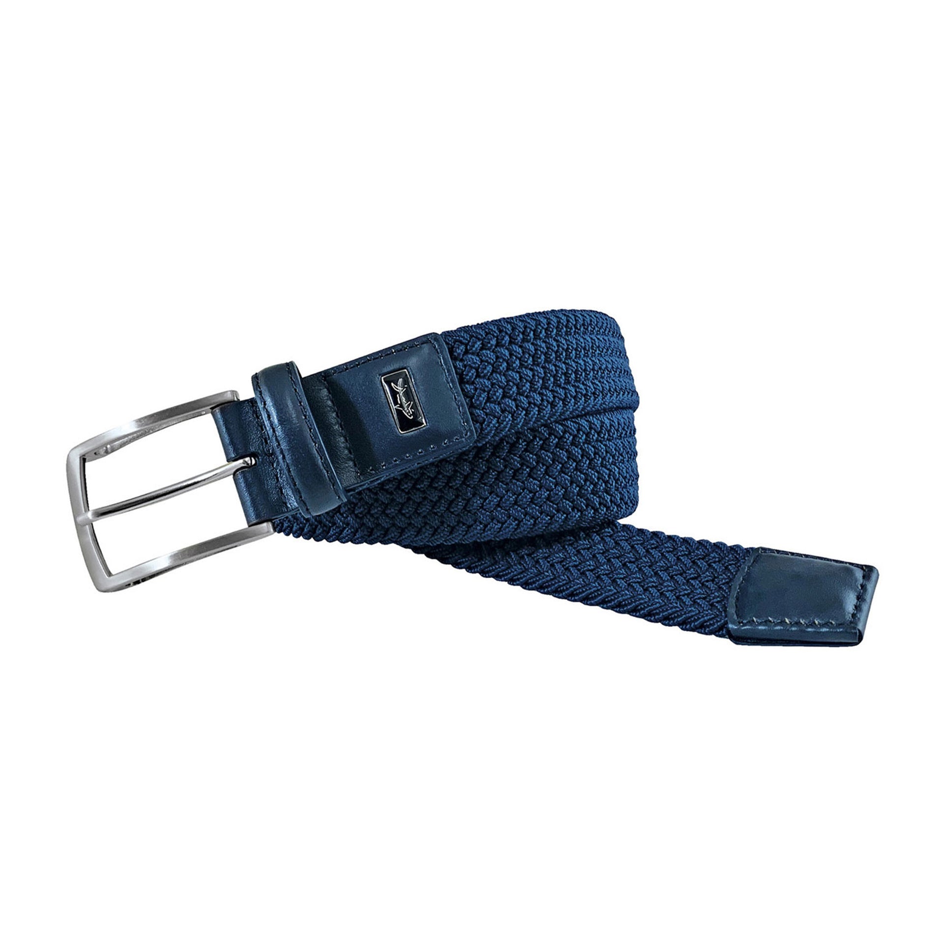 GN 35 MM SOLID BRAIDED STRETCH ELASTIC BLACK NVY / 30