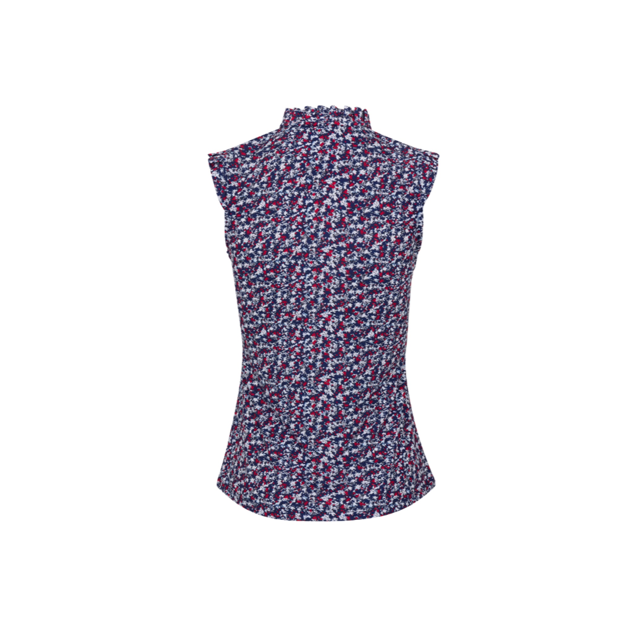 GNM MEADOW S/L CAMO FLORAL POLO NAVY NAVY / L