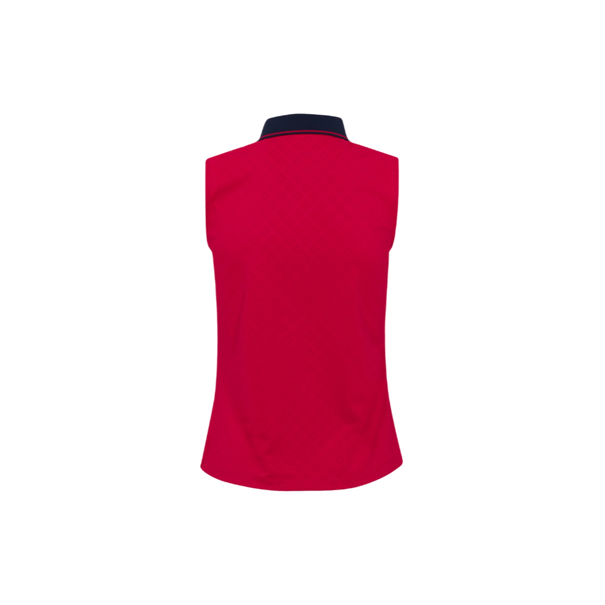 BRITISH REDANTHEM SLEVELESS ZIP POLO