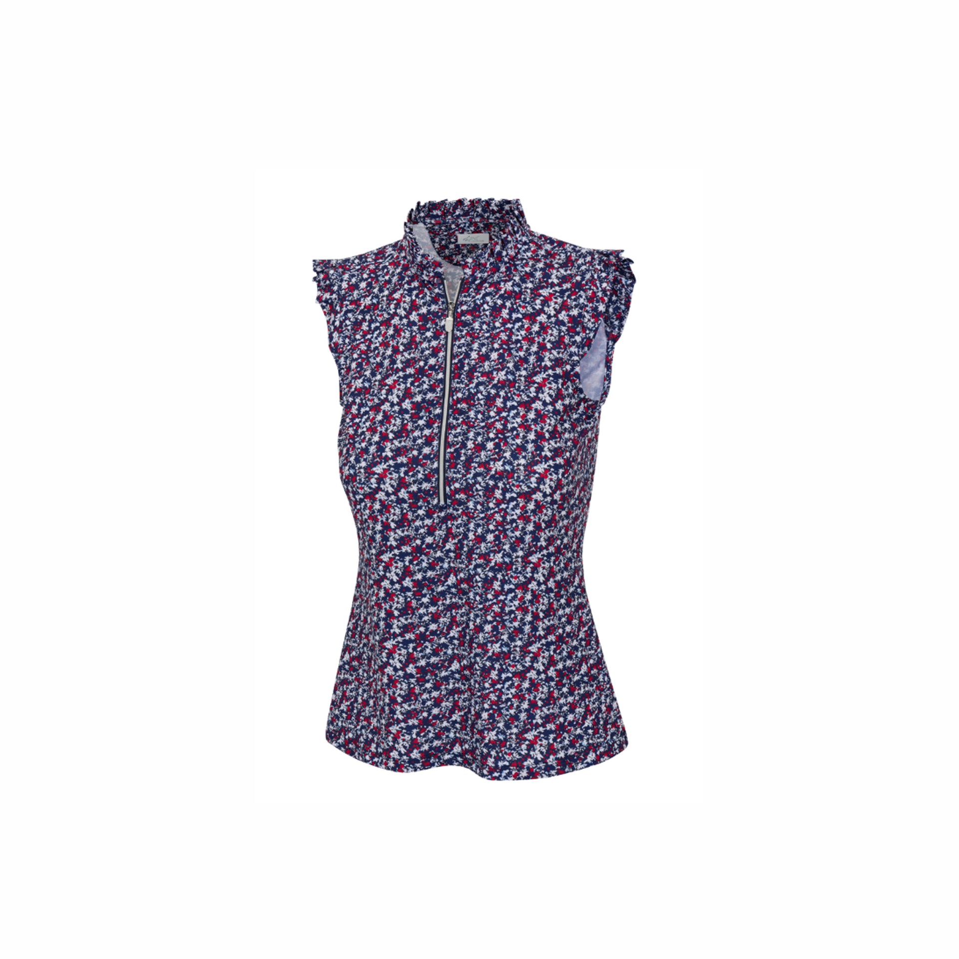 GNM S/S CAMO FLORAL POLO NAVY L / NONE
