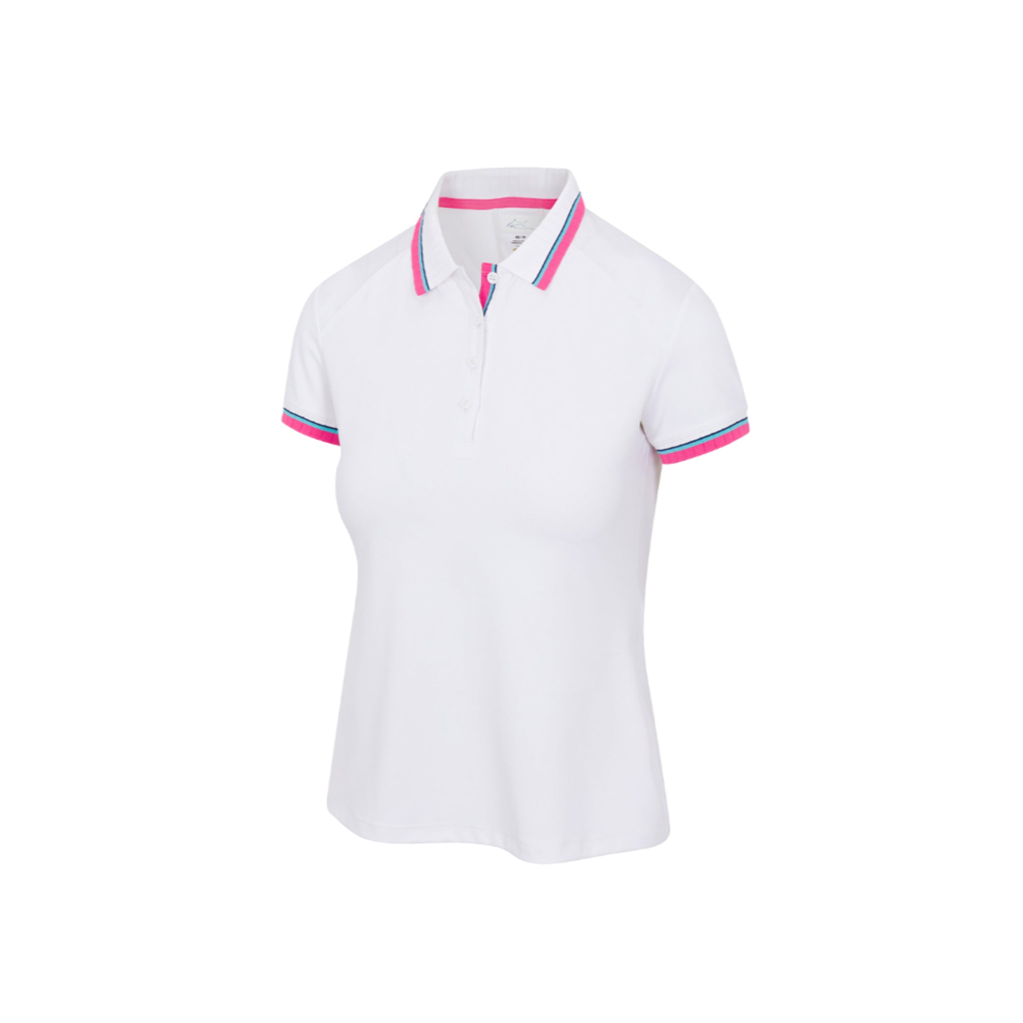 GNM PRESCOTT PIQUE S/S POLO WHT WHT / L