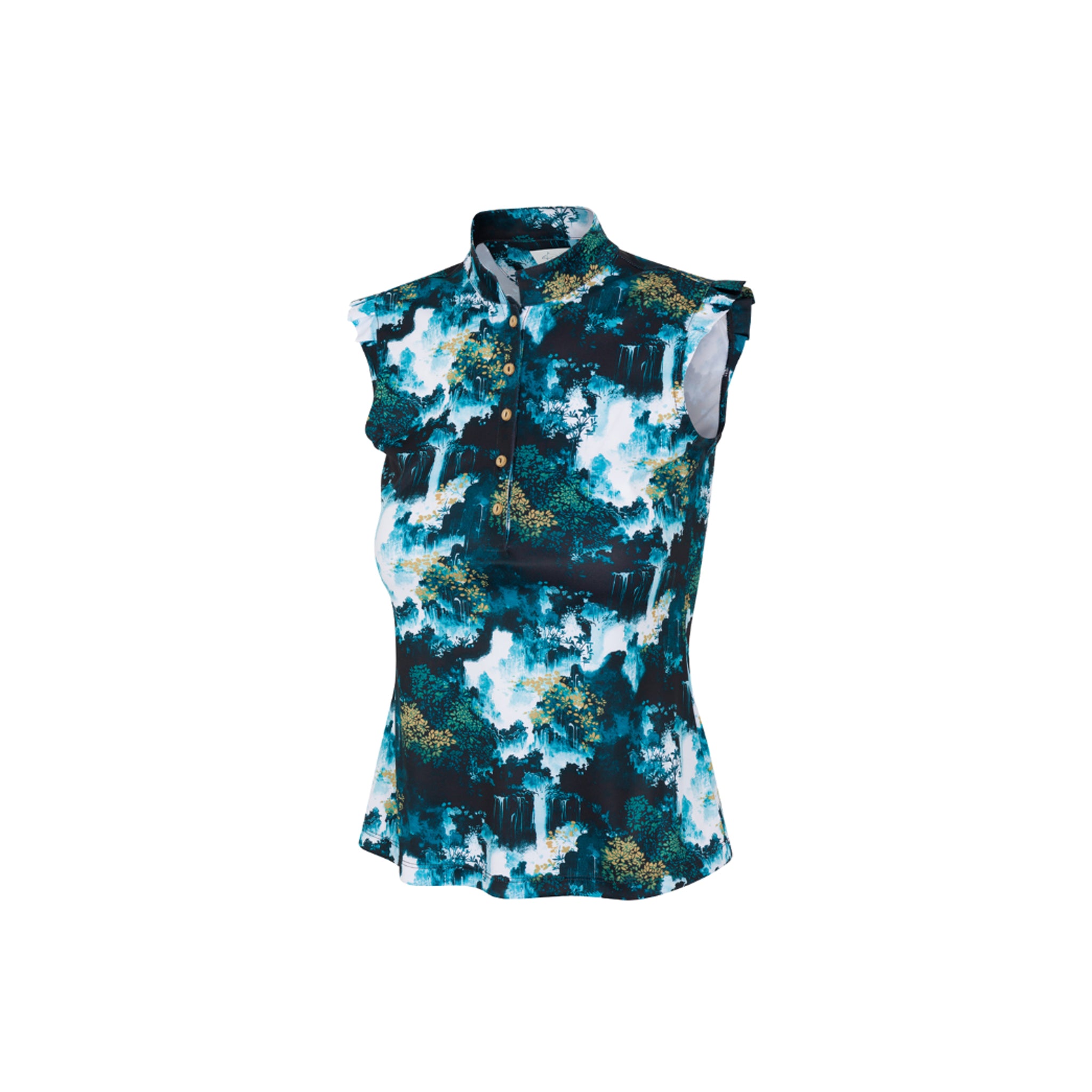GNM PACIFICA S/S POLO (G2S25K704NT) BLK BLK / L