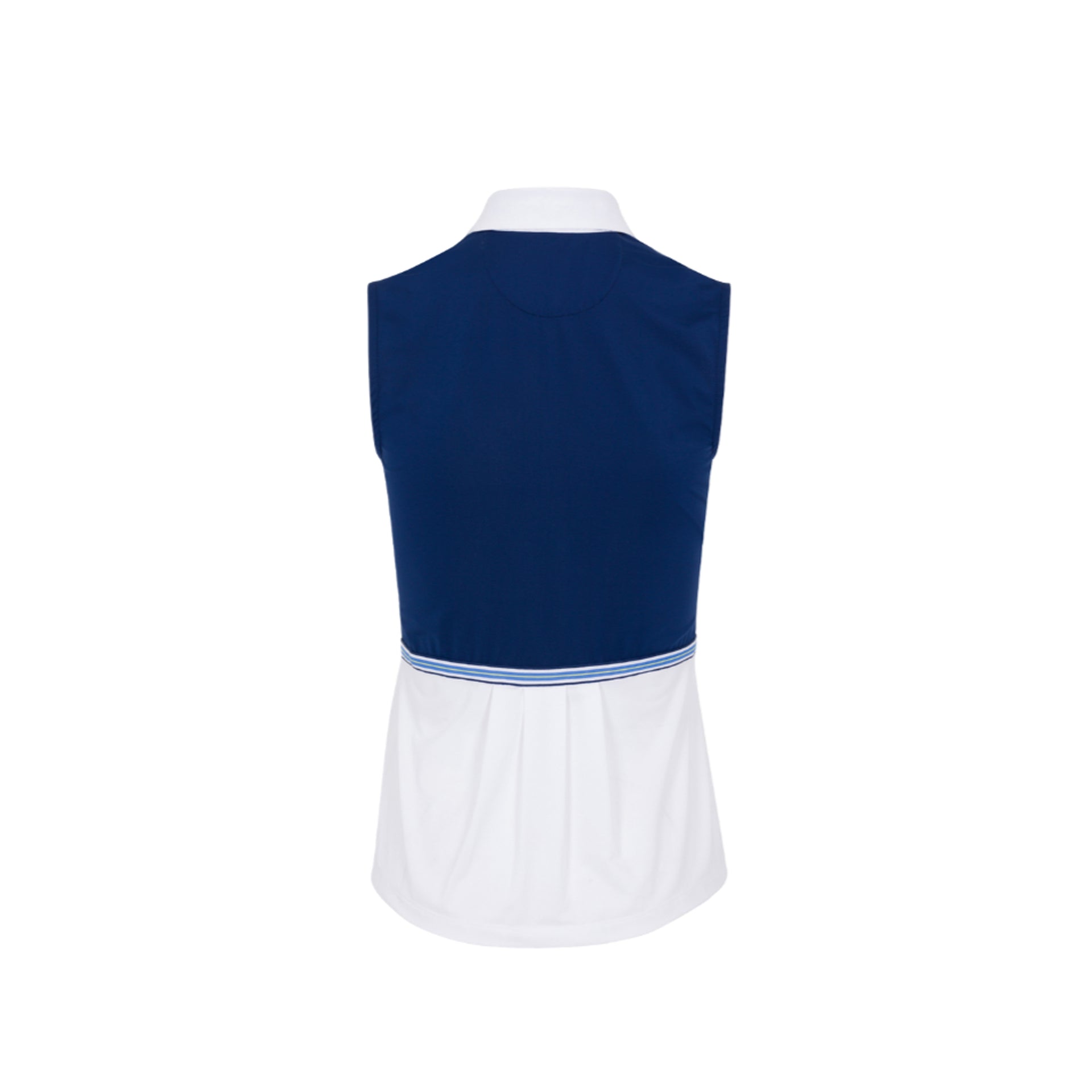 GNM PRINCETON PERFORMANCE STRETCH S/L POLO WHT WHT / L
