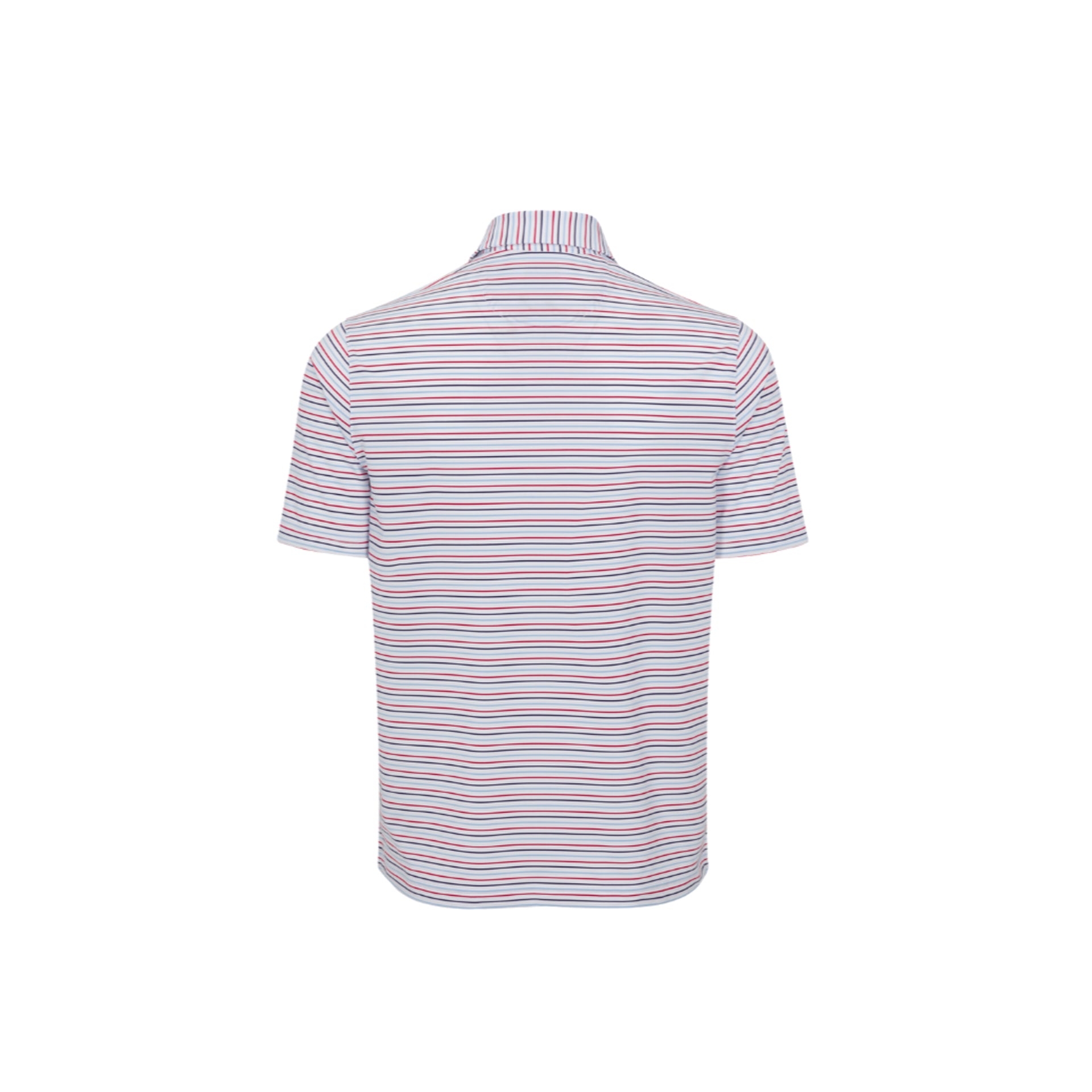 GNM ML75 STRETCH GAME DAY STRIPE POLO WHT WHITE / L