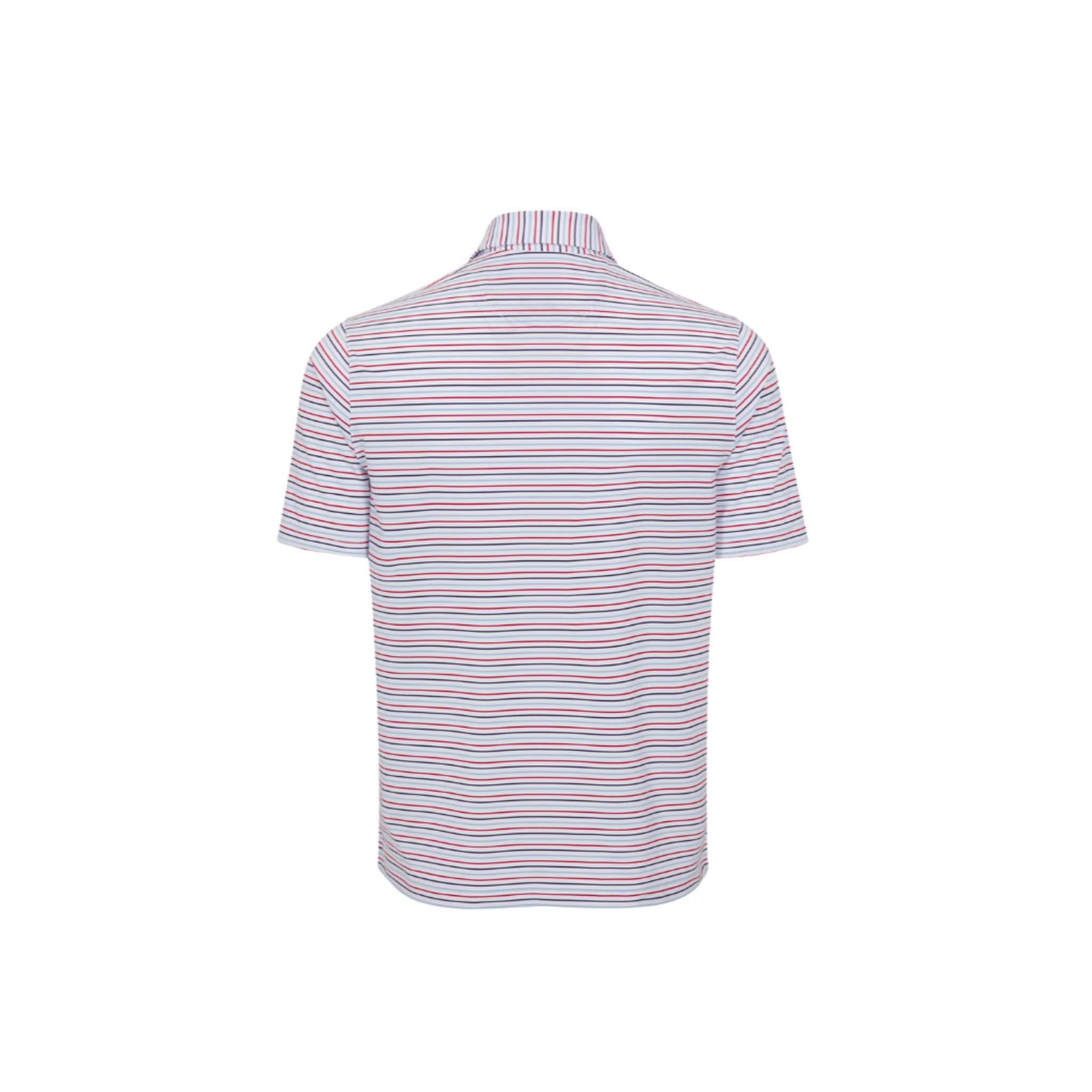 GNM ML75 STRETCH GAME DAY STRIPE POLO WHT WHITE / L