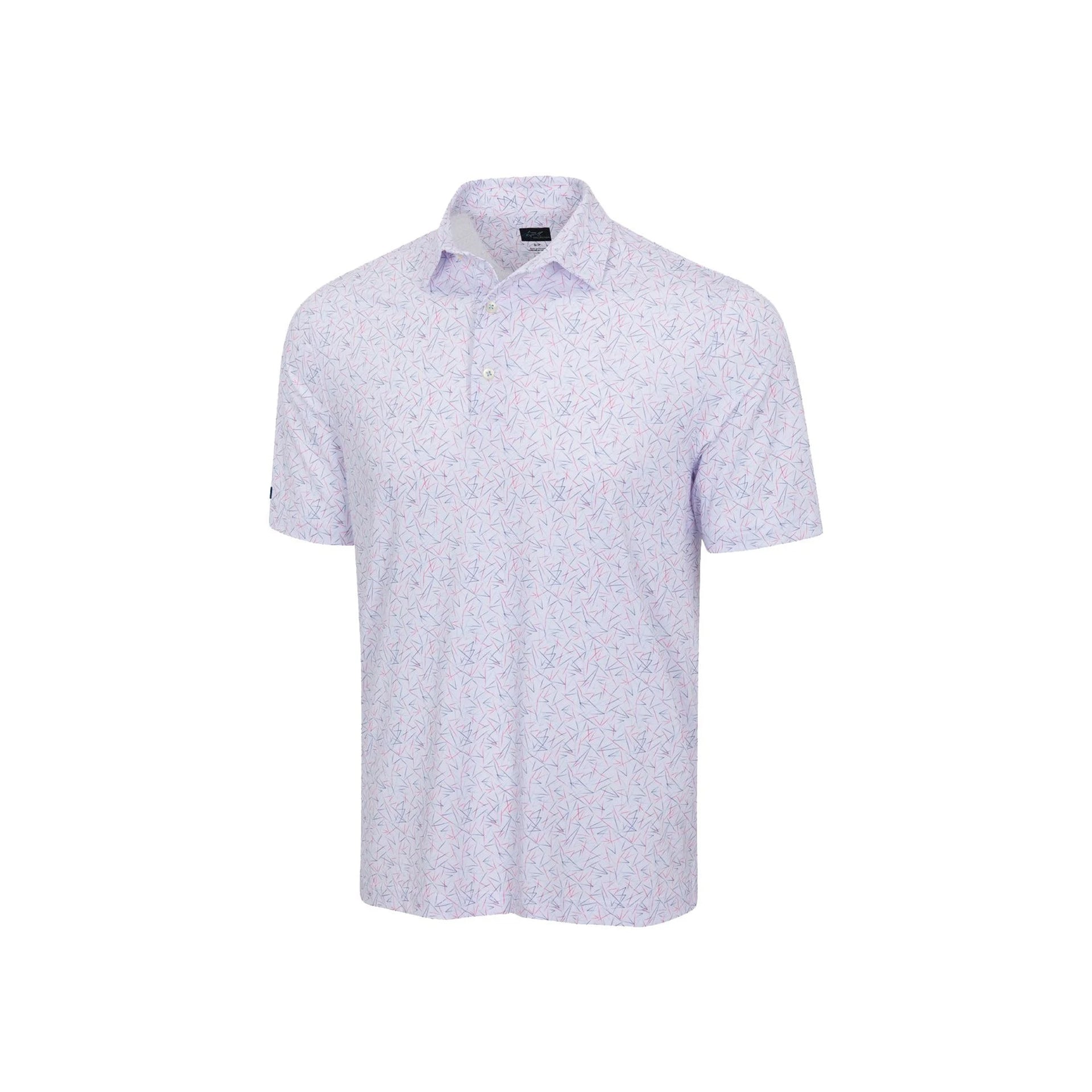 GNM VICTORY FLAG ML75 STRETCH POLO WHT WHITE / L