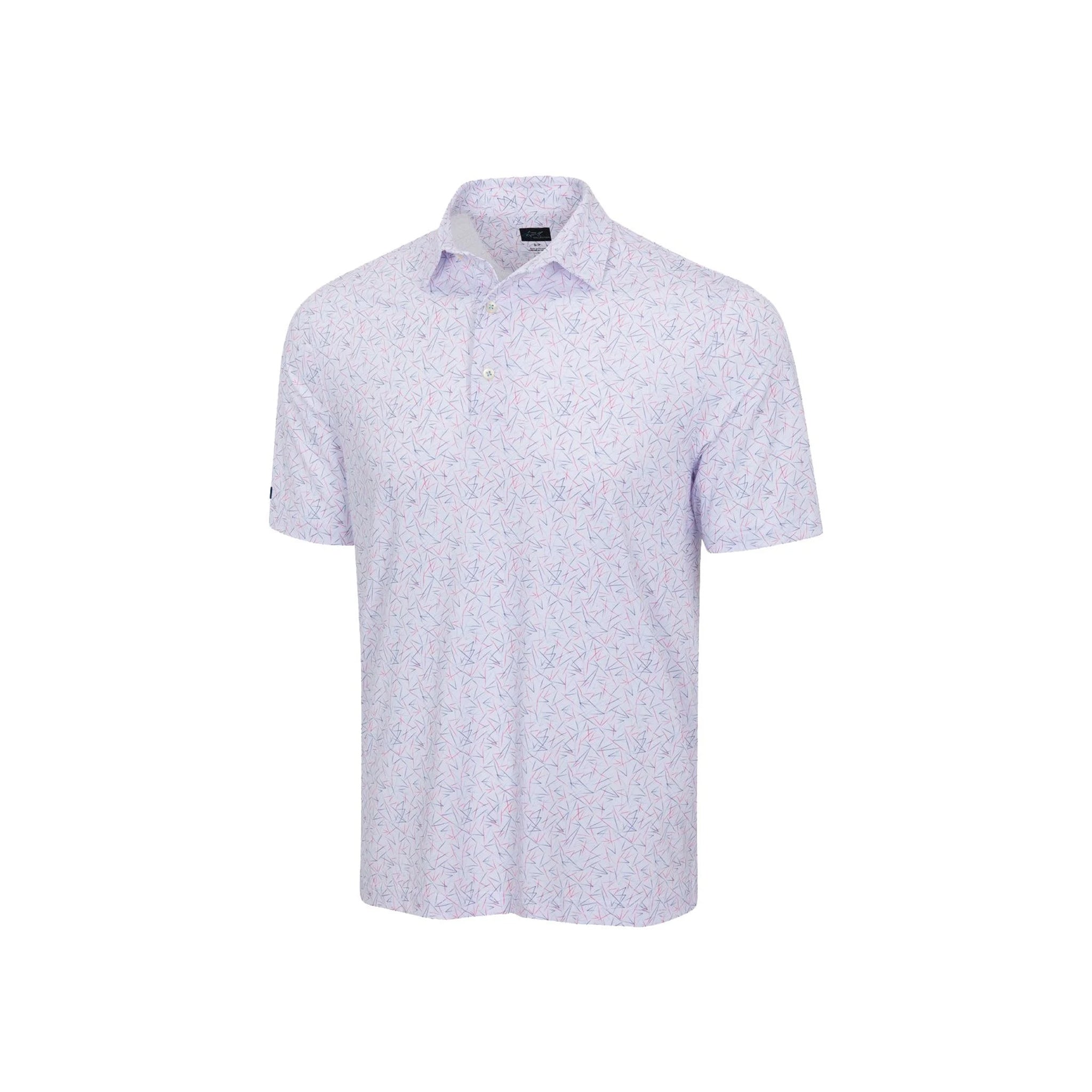 GNM VICTORY FLAG ML75 STRETCH POLO WHT WHITE / L