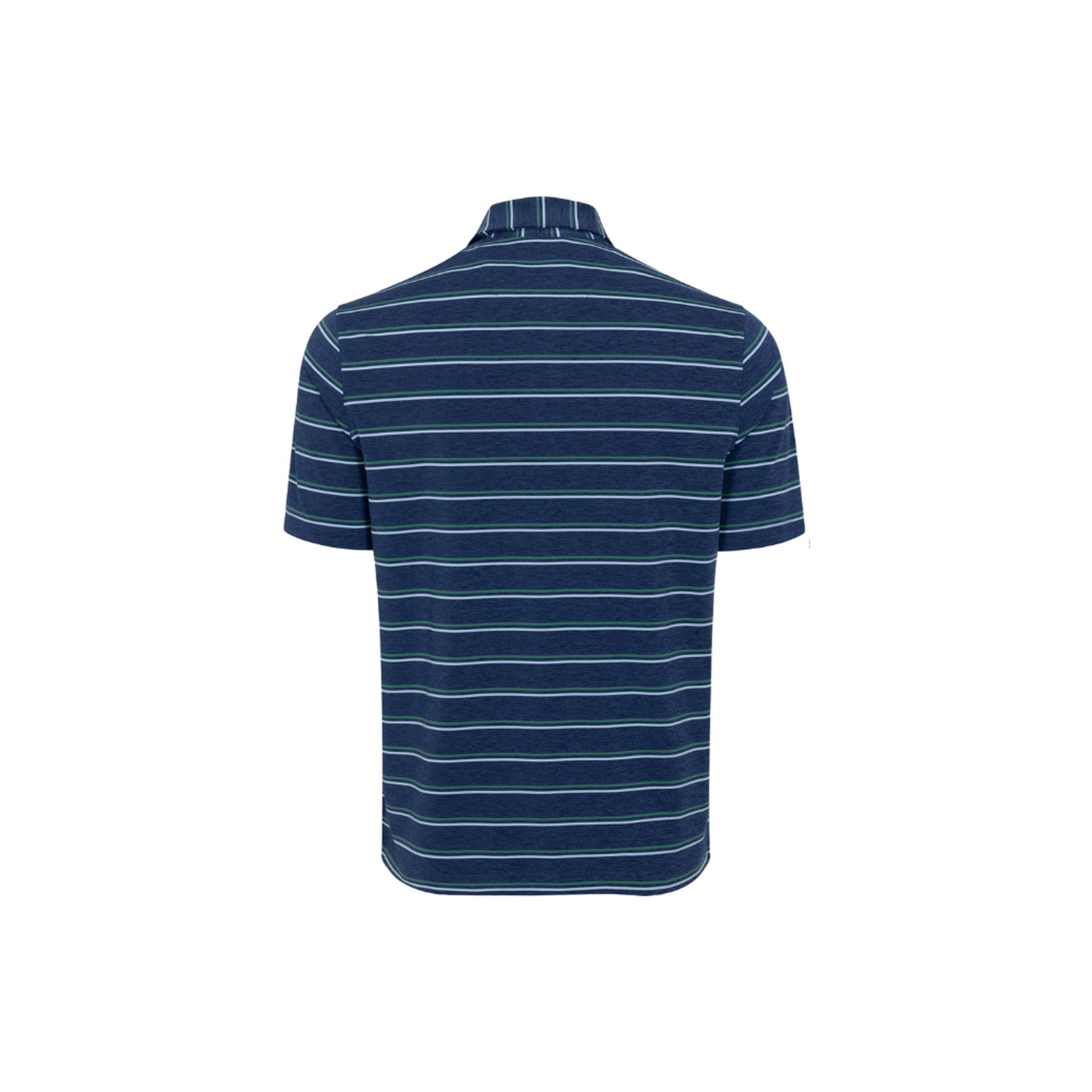 GNM ML75 STRETCH JERSEY ESCAPE STRIPE POLO NOCTURNE HEATHER NOCTURNE HEATHER / L
