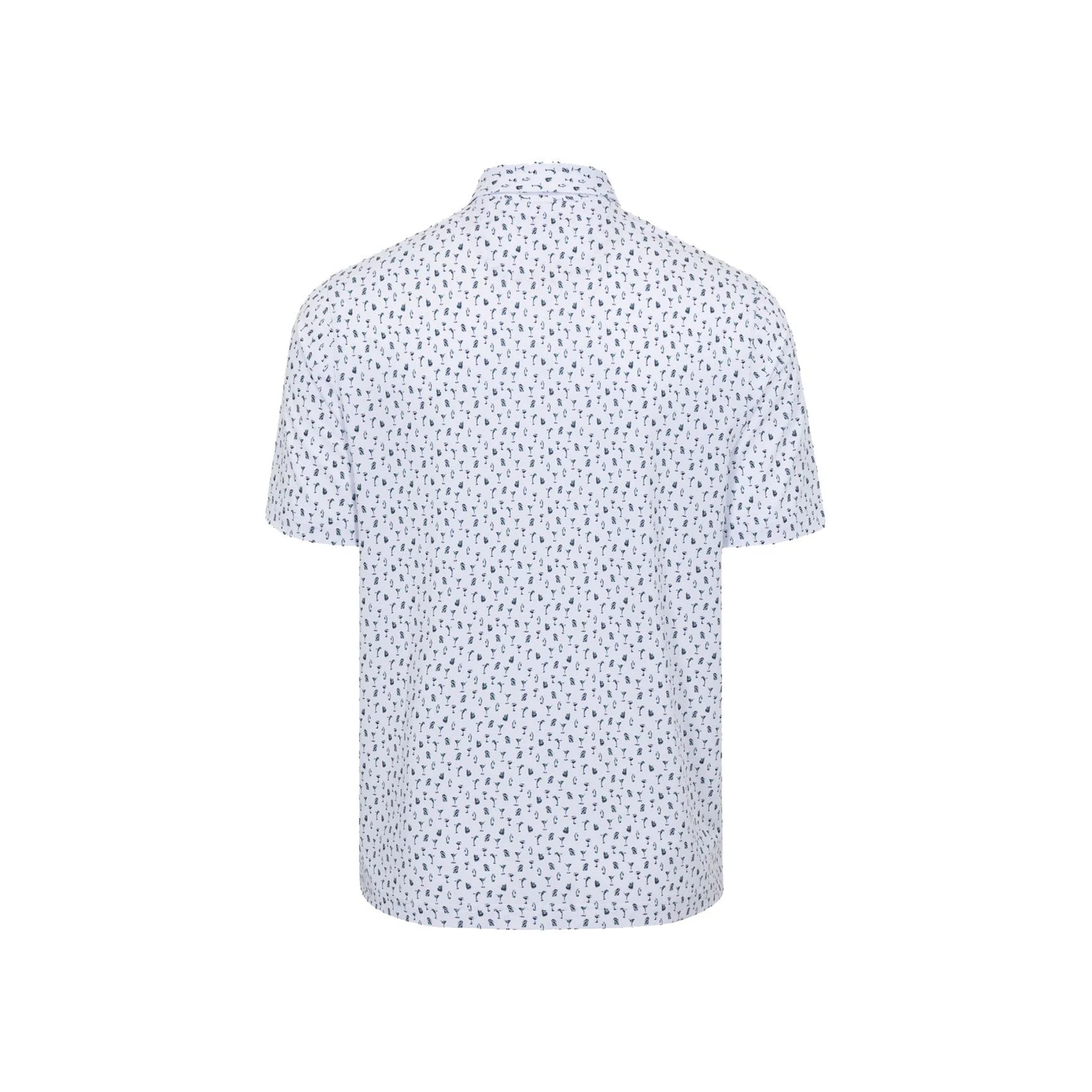GNM COCKTAIL COLADA ML75 STRETCH POLO WHITE WHITE / L