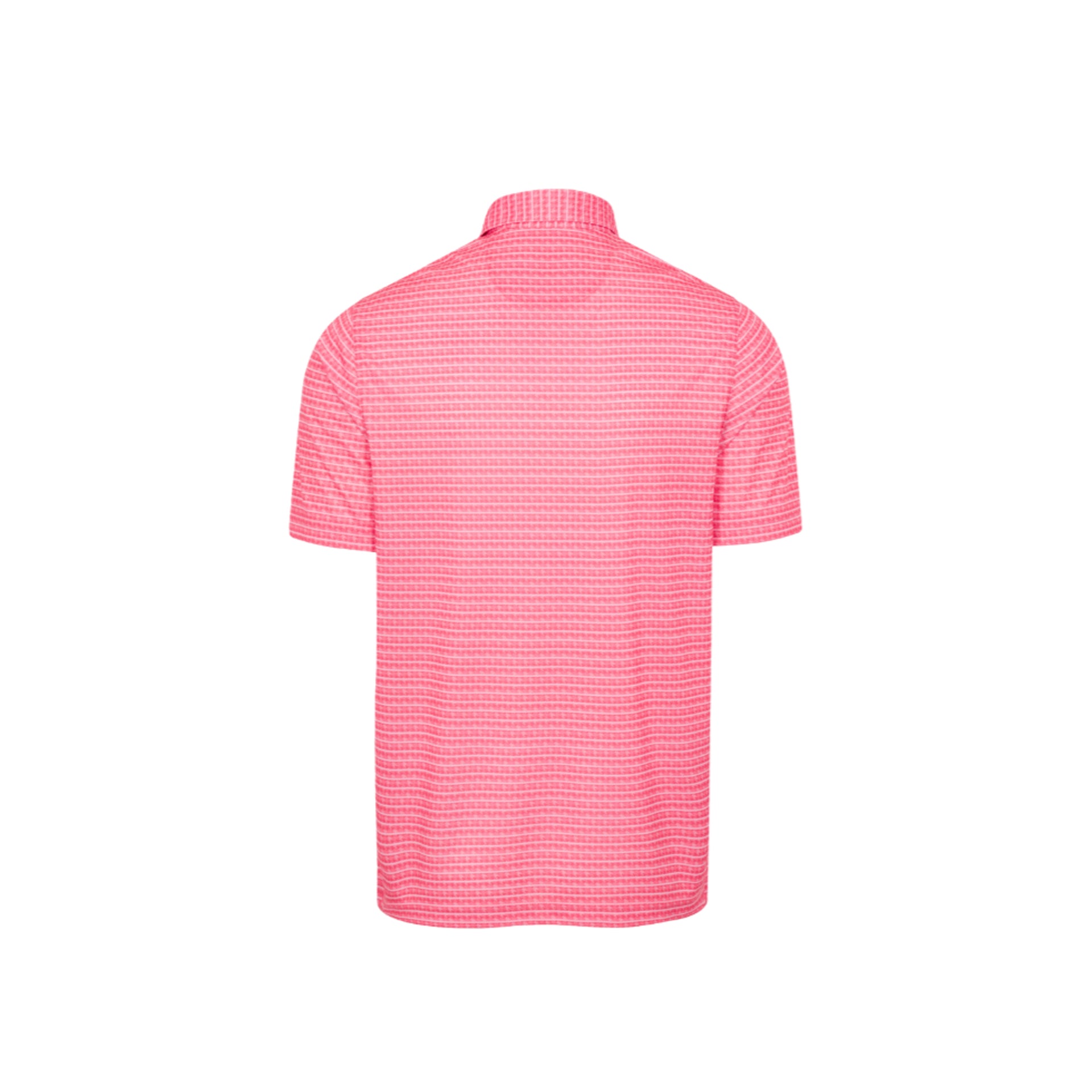 CORAL COVE RECYCLED MICROLUX HOUNDSTOOTH STRIPE PRINT POLO