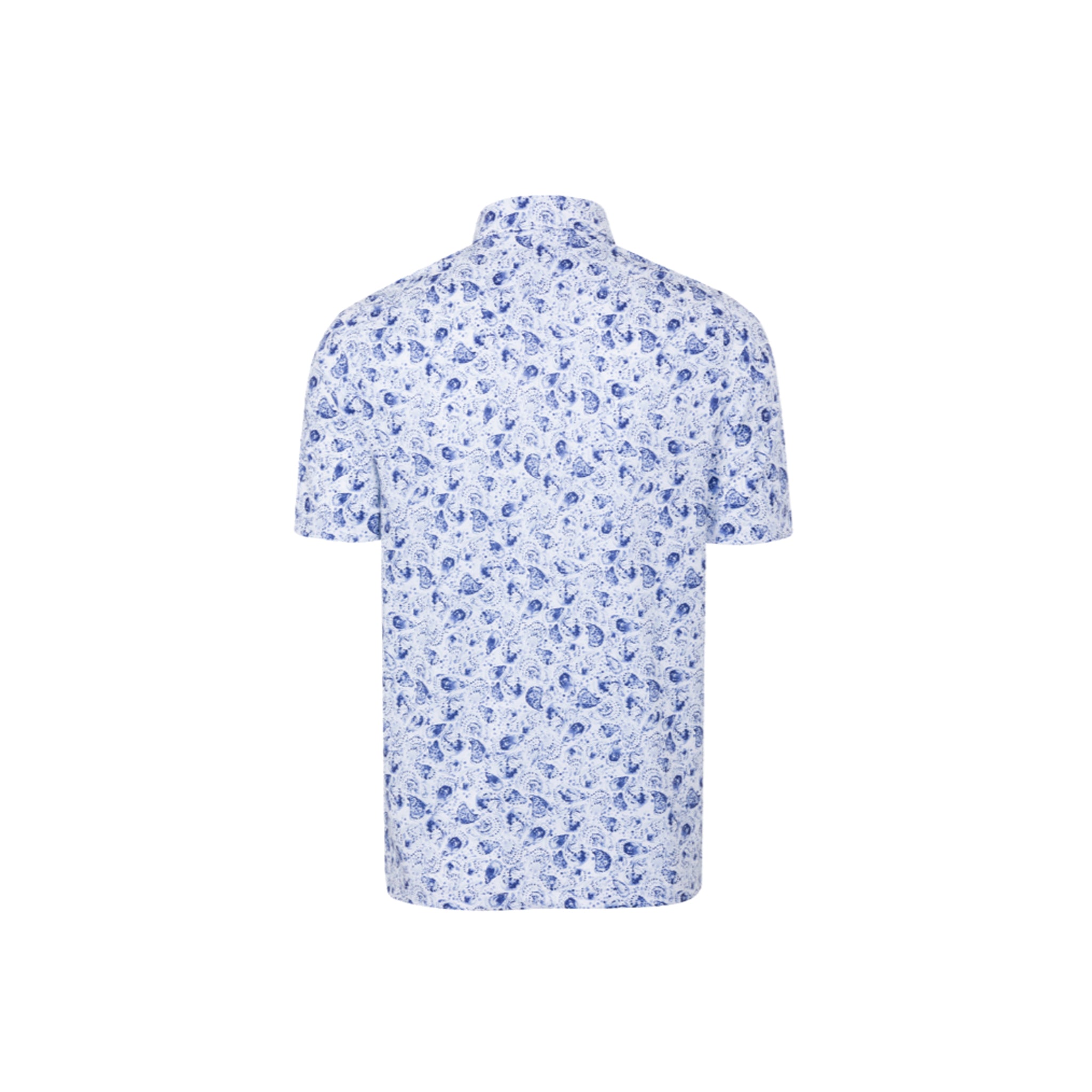 GNM SHORELINE ML75 STRETCH POLO CASPIAN CASPIAN / L