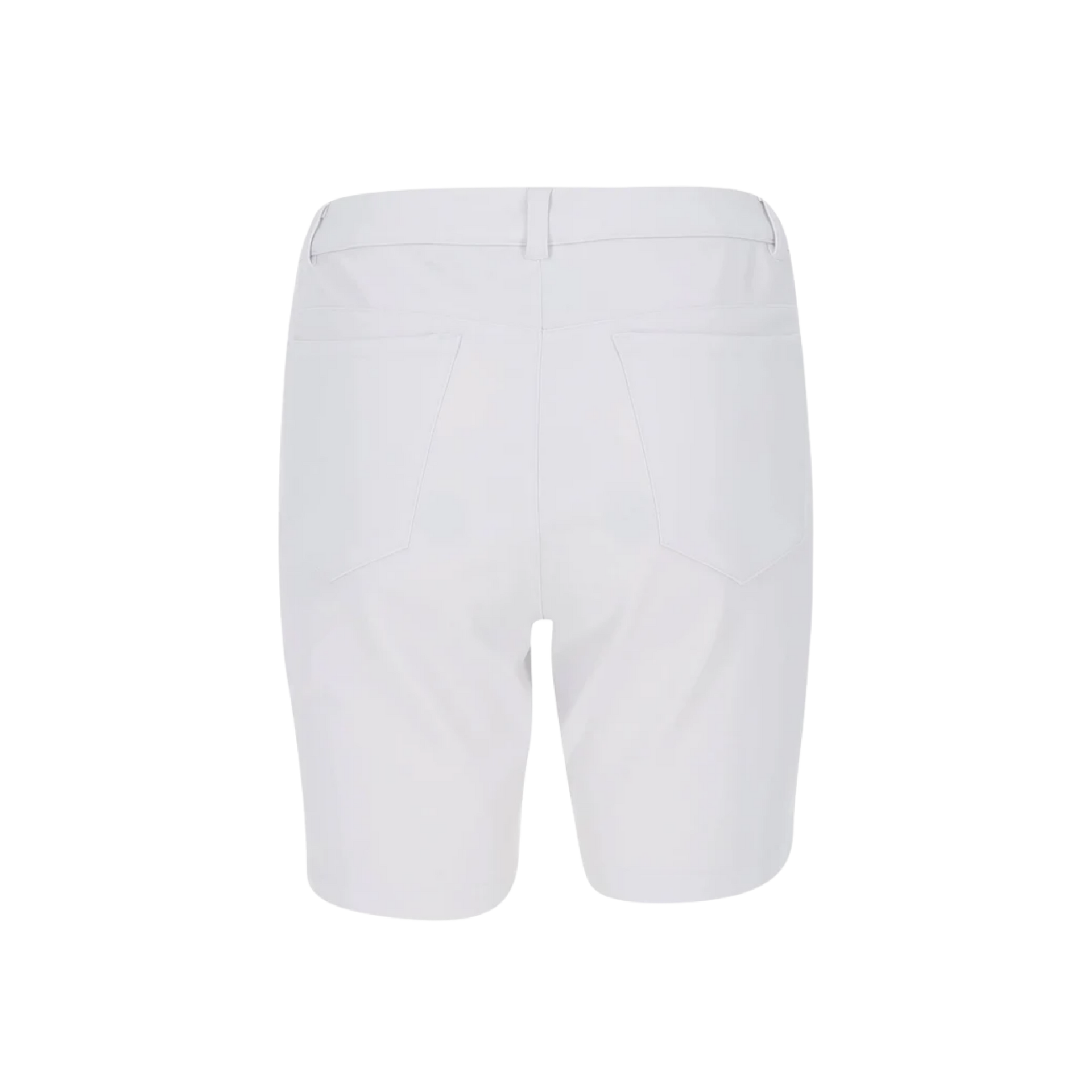 WHITE LEXI 7-INCH STRETCH SHORTS