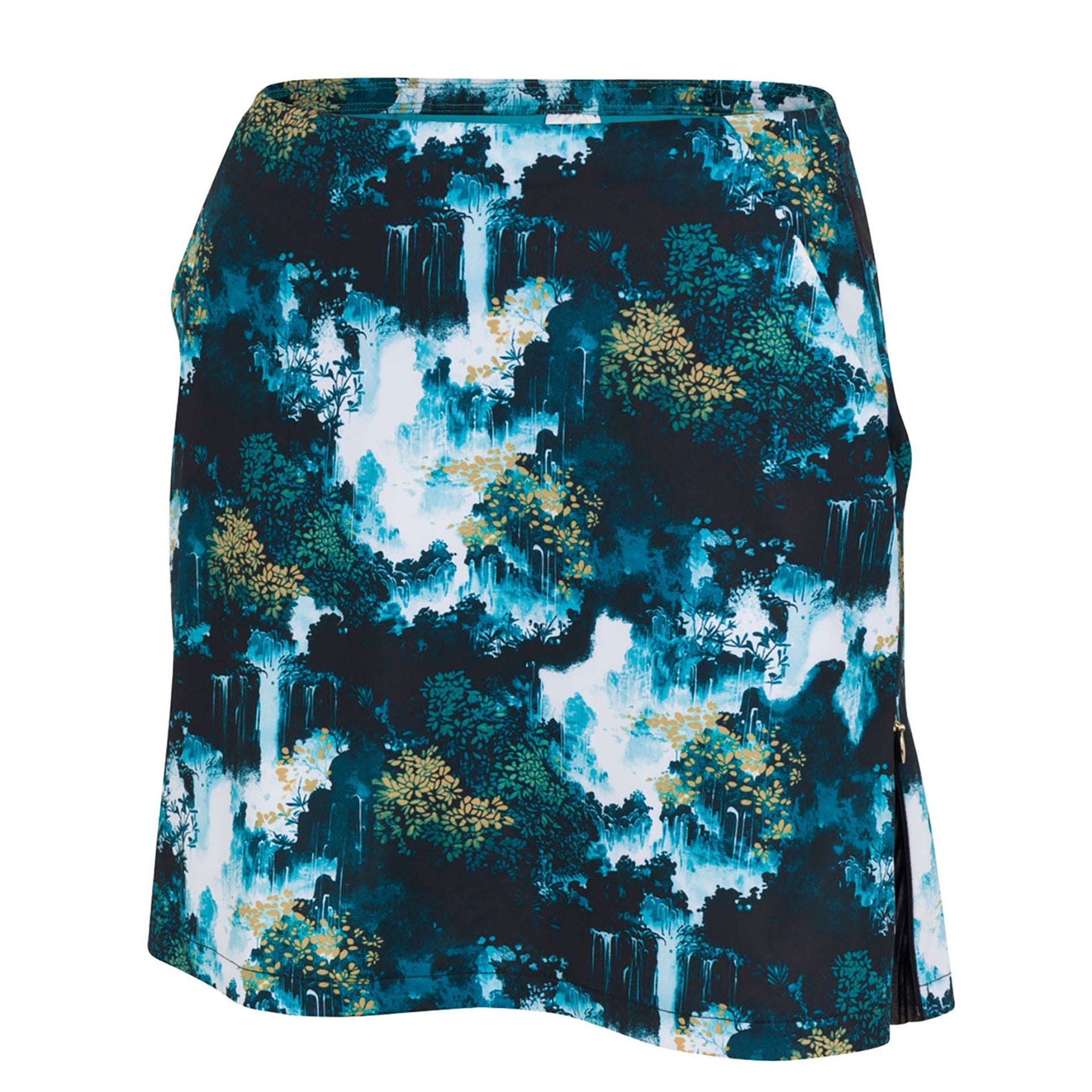 GNM AVALON PRINT SKORT BLK BLK / L