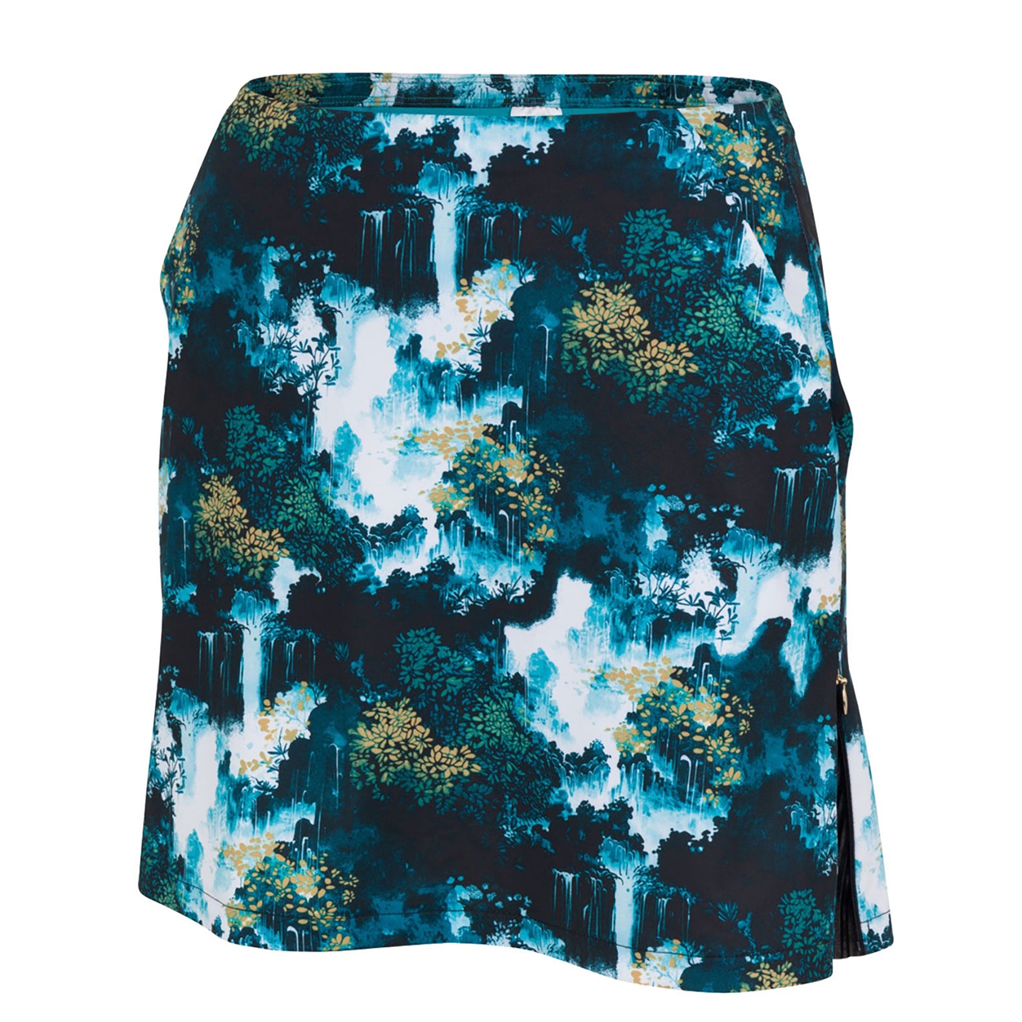 GNM AVALON PRINT SKORT BLK BLK / L