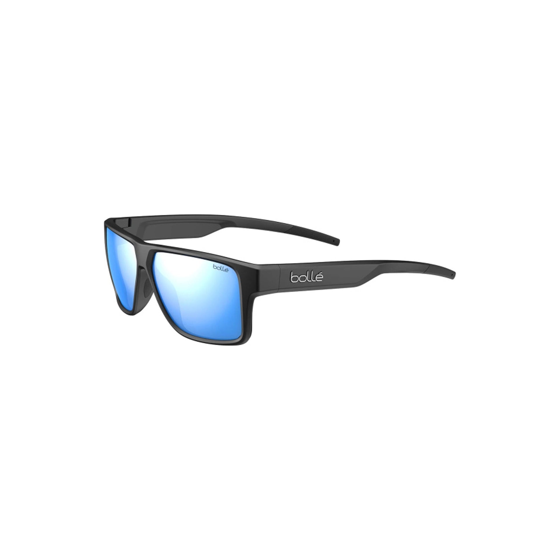 TEMPER BLACK MATTE- SKY BLUE POLARIZED