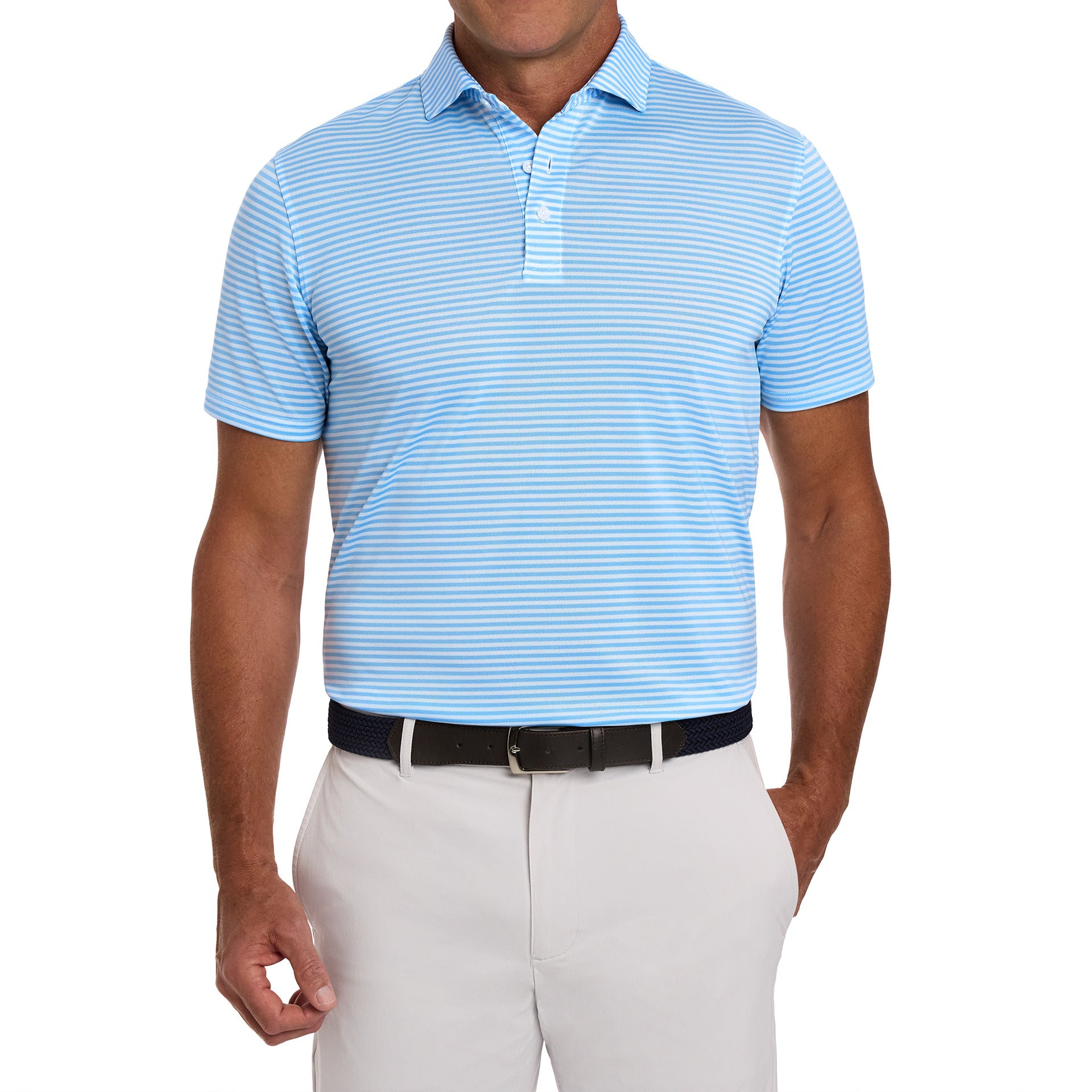 THE MAXWELL SHIRT VISTA BLUE/WHT