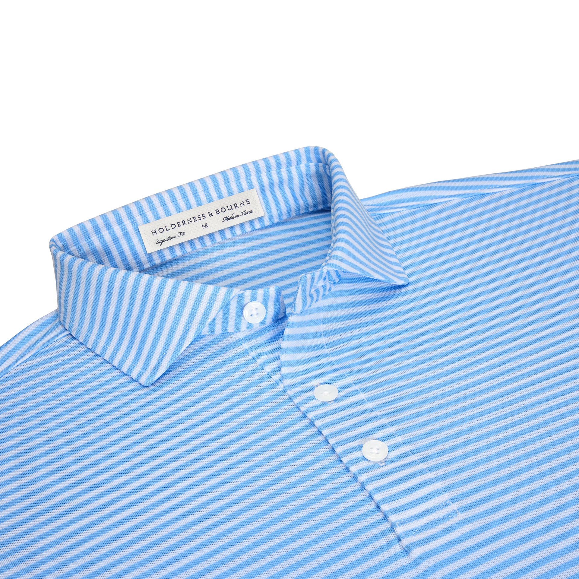 THE MAXWELL SHIRT VISTA BLUE/WHT