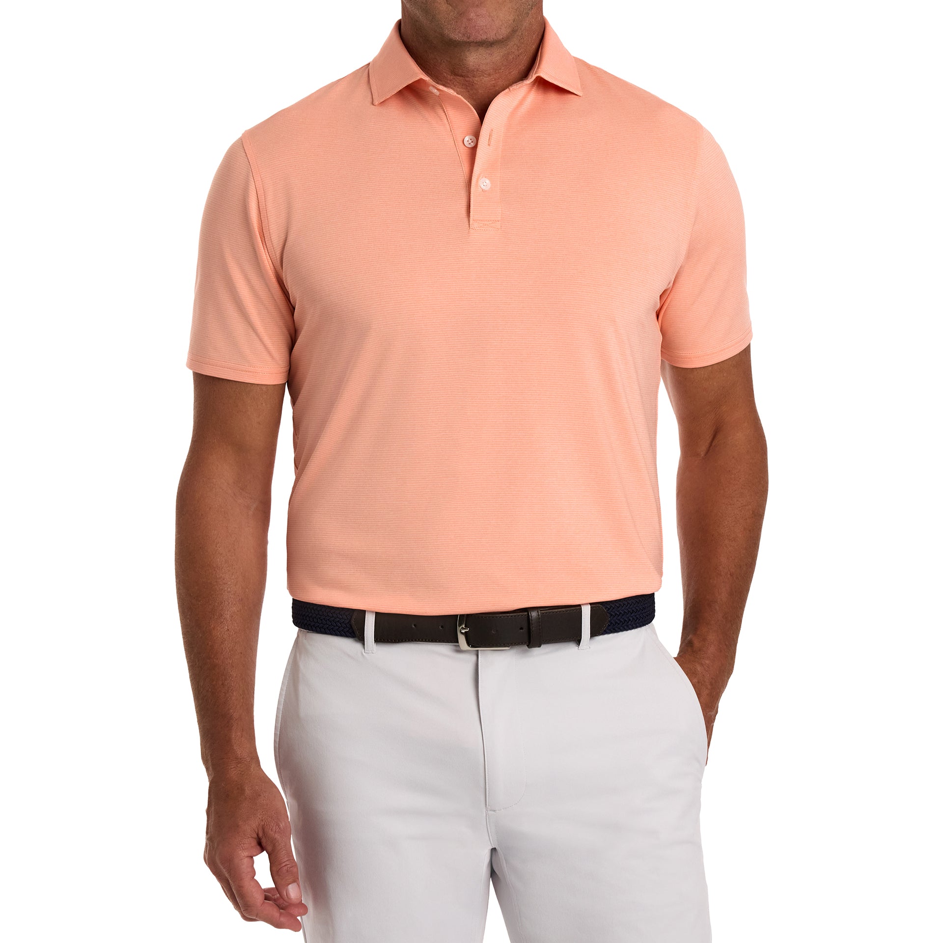 HOLLAND SHIRT HEATHERED NECTARINE