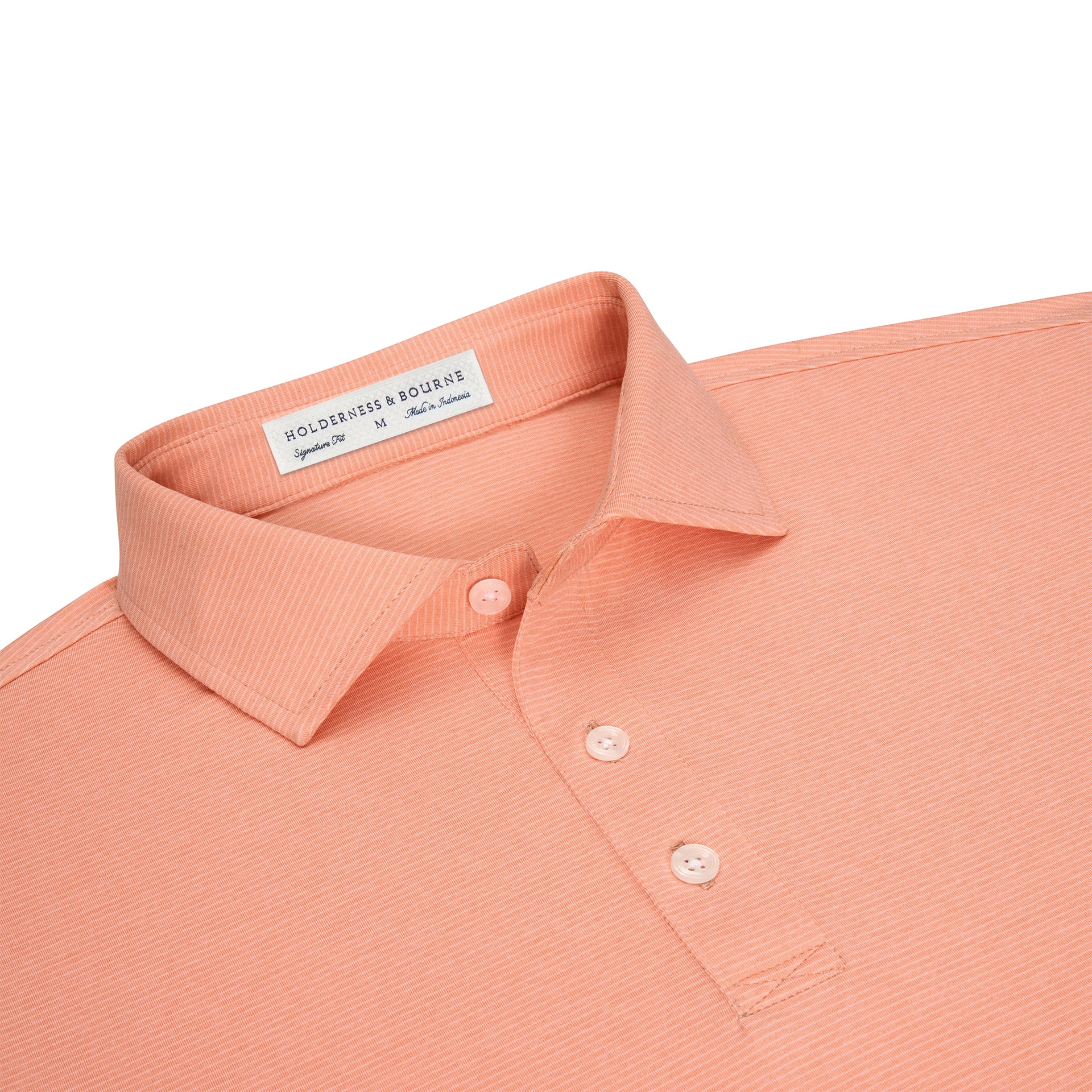 HOLLAND SHIRT HEATHERED NECTARINE