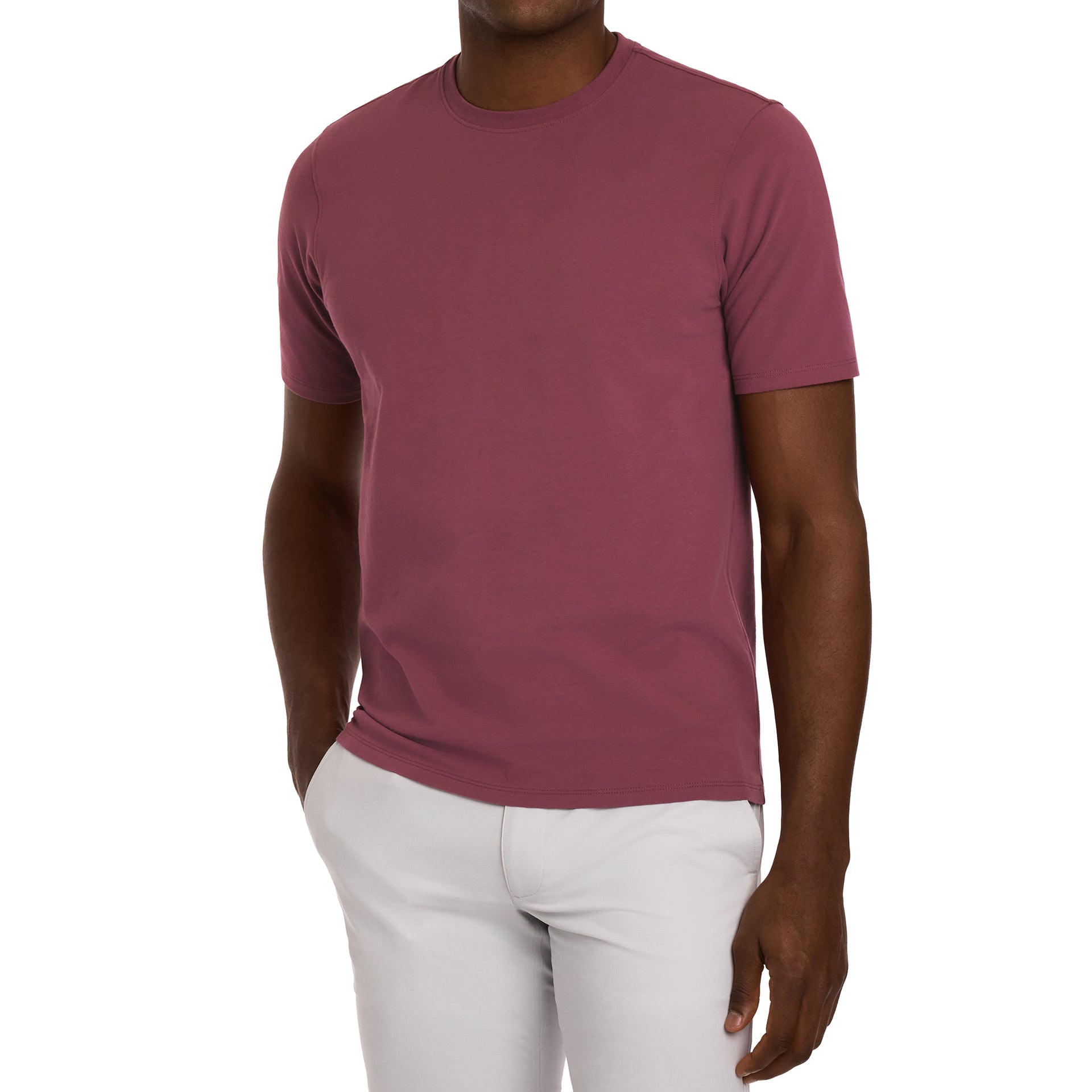 THE MASON T SHIRT CABERNET