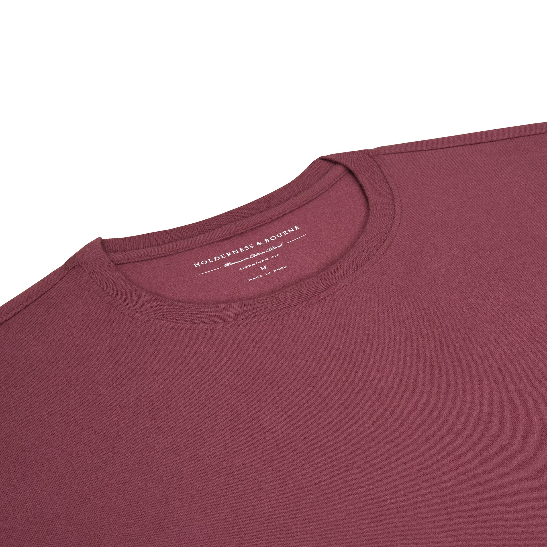 THE MASON T SHIRT CABERNET