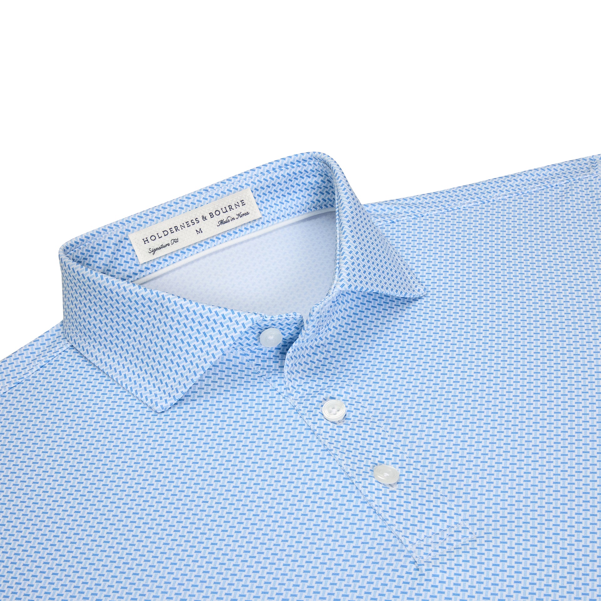 THE NORMAN SHIRT VISTA BLUE&HORIZON BLUE