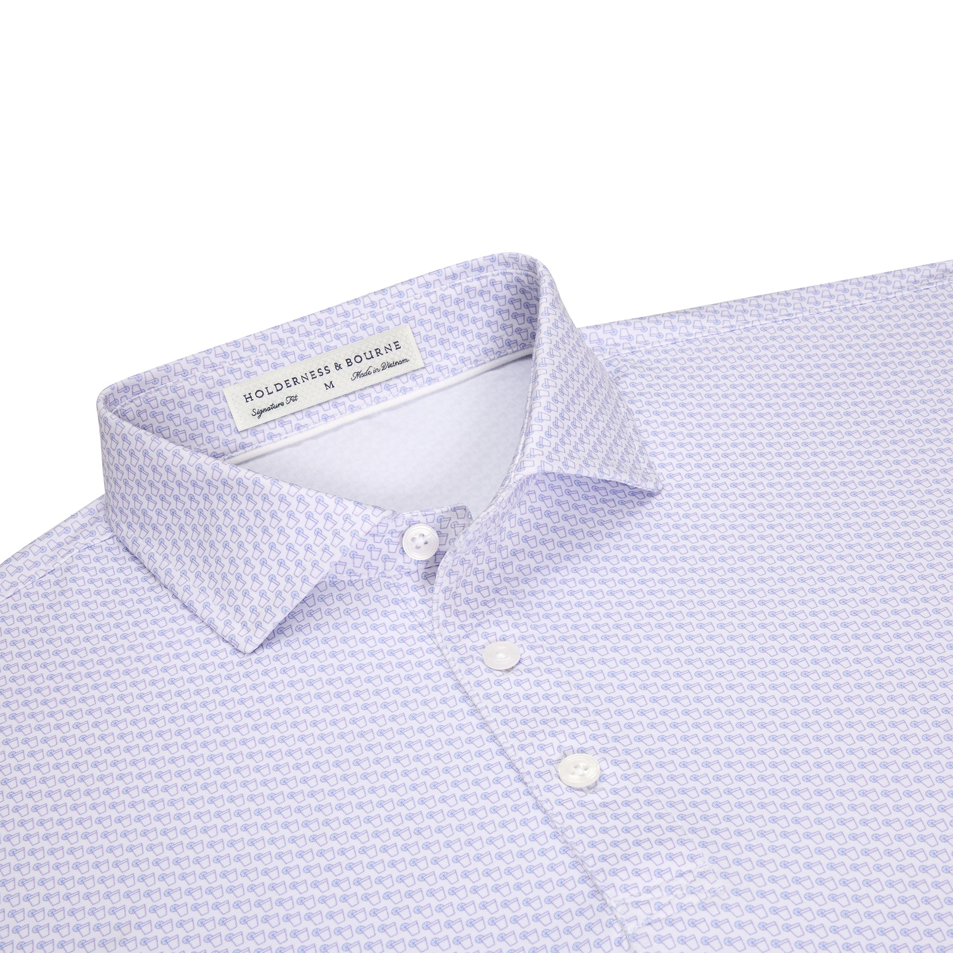 THE FULTON SHIRT VISTA BLUE &TUDOR