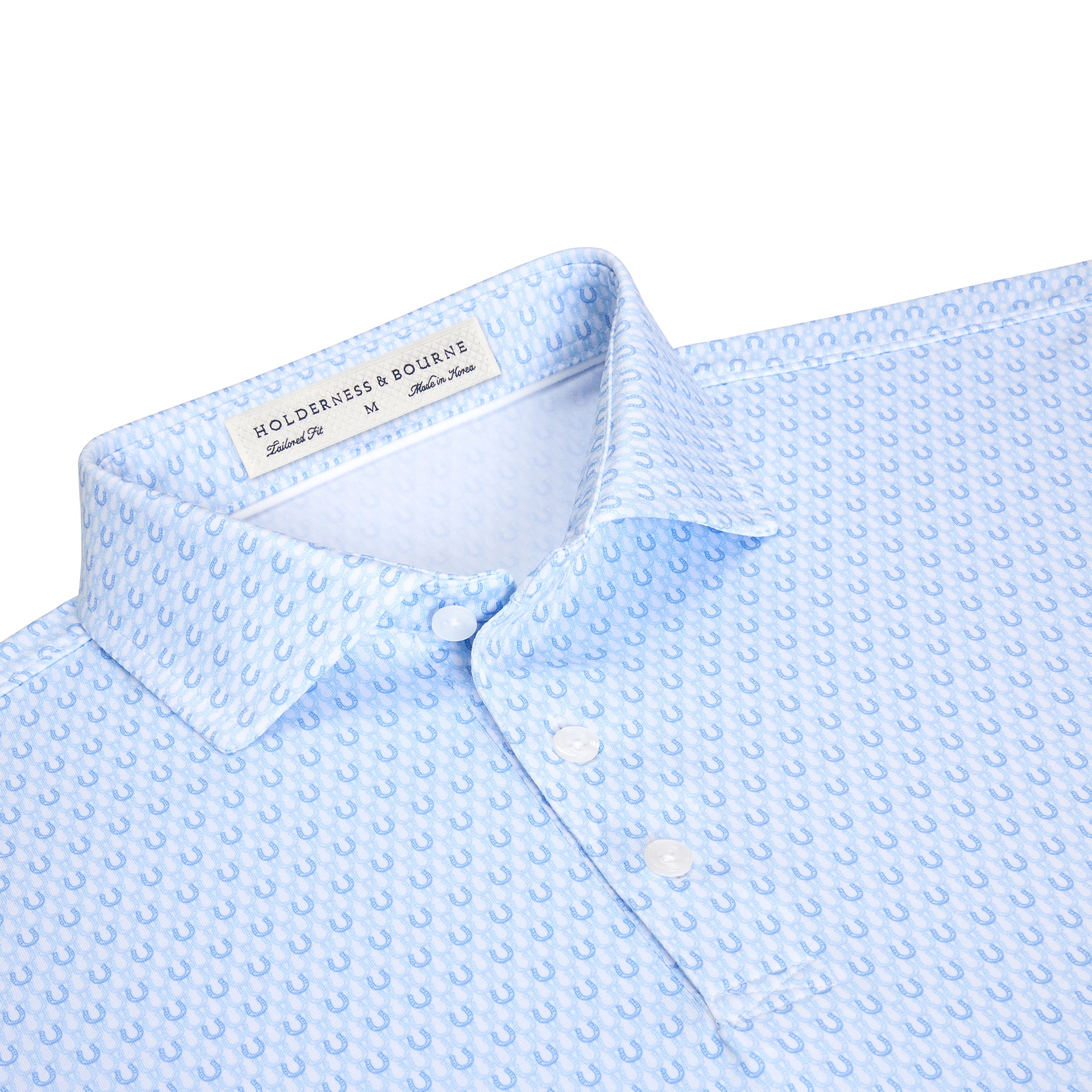 THE RIVERS SHIRT VISTA BLUE/HORIZON BLUE