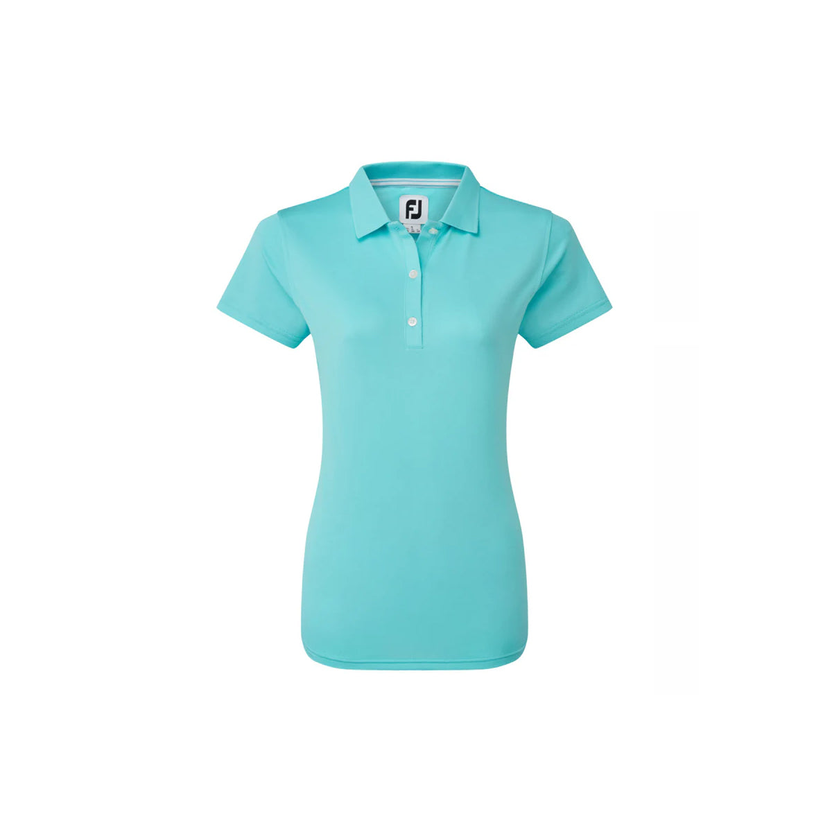 FJ STRETCH SOLID PIQUE HOT AQUA L