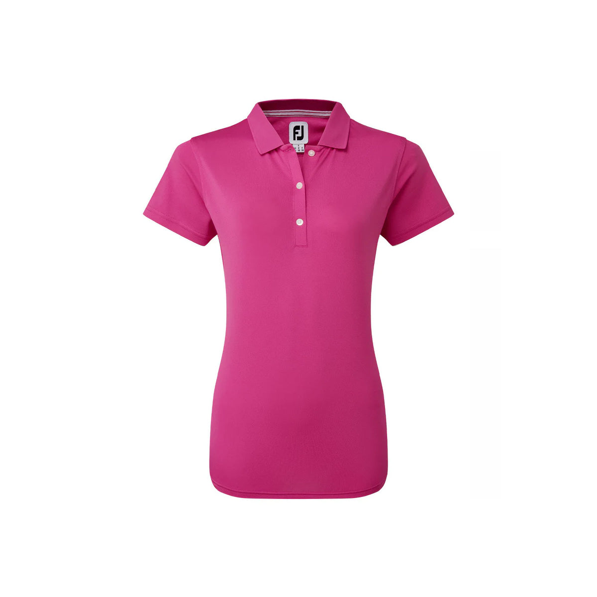 FJ STRETCH SOLID PIQUE HOT PINK L