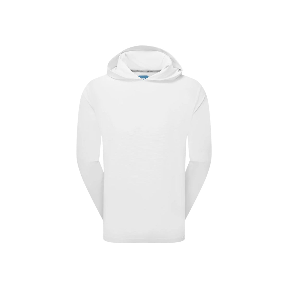 FJ TEMPOSERIES BLOCKED SUN HOODIE WHITE WITH FLINT L