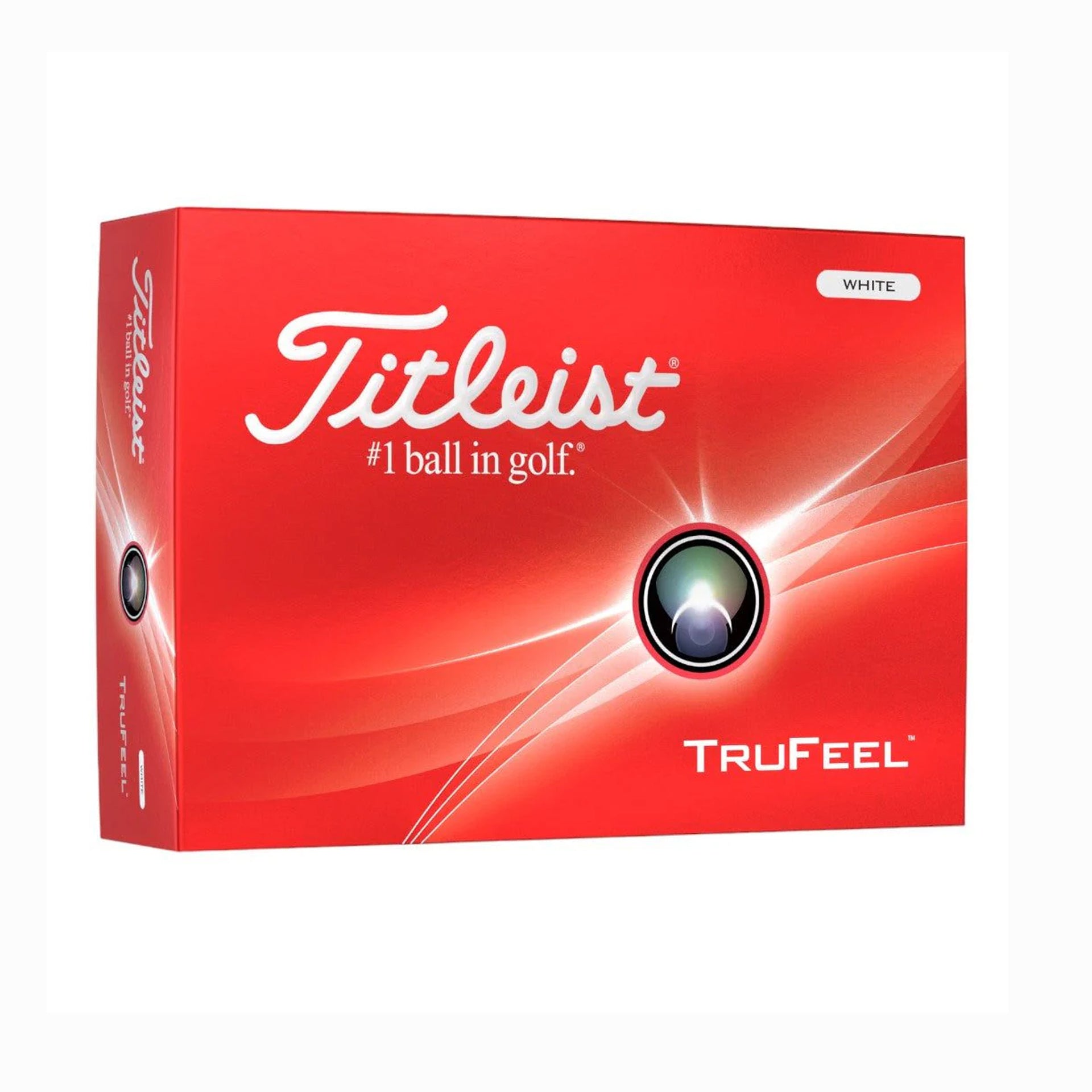 TITLEIST TRUFEEL GOLF BALL WHITE