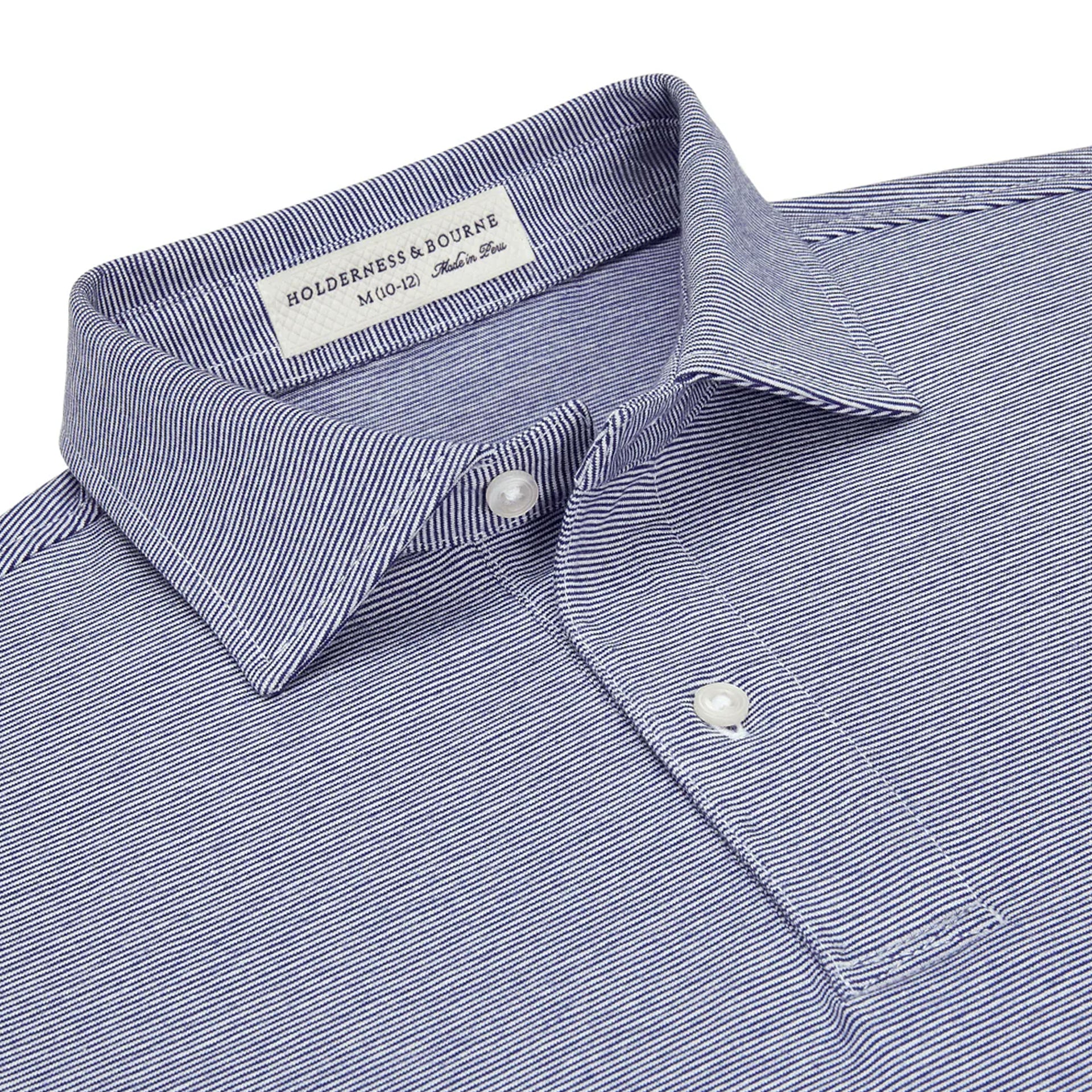 THE HUNTER SHIRT NAVY/WHITE