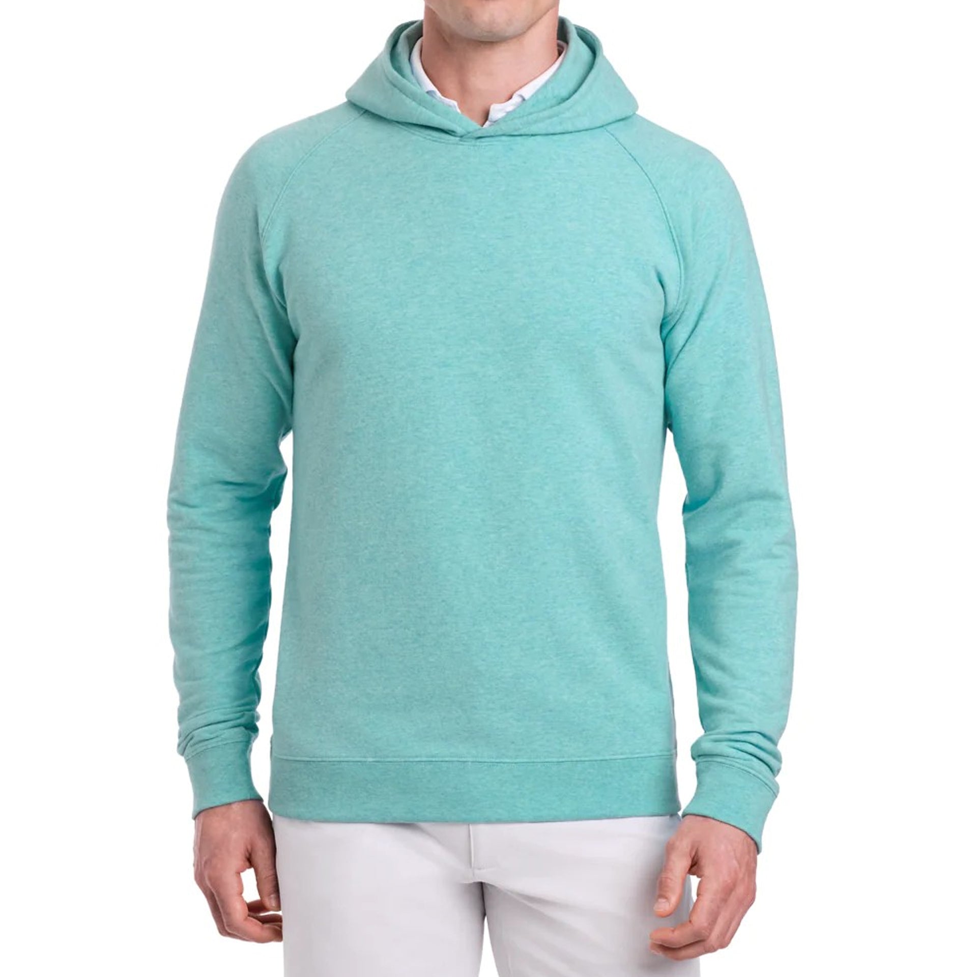 THE LAWSON PULLOVER HEATHERED HARBOR