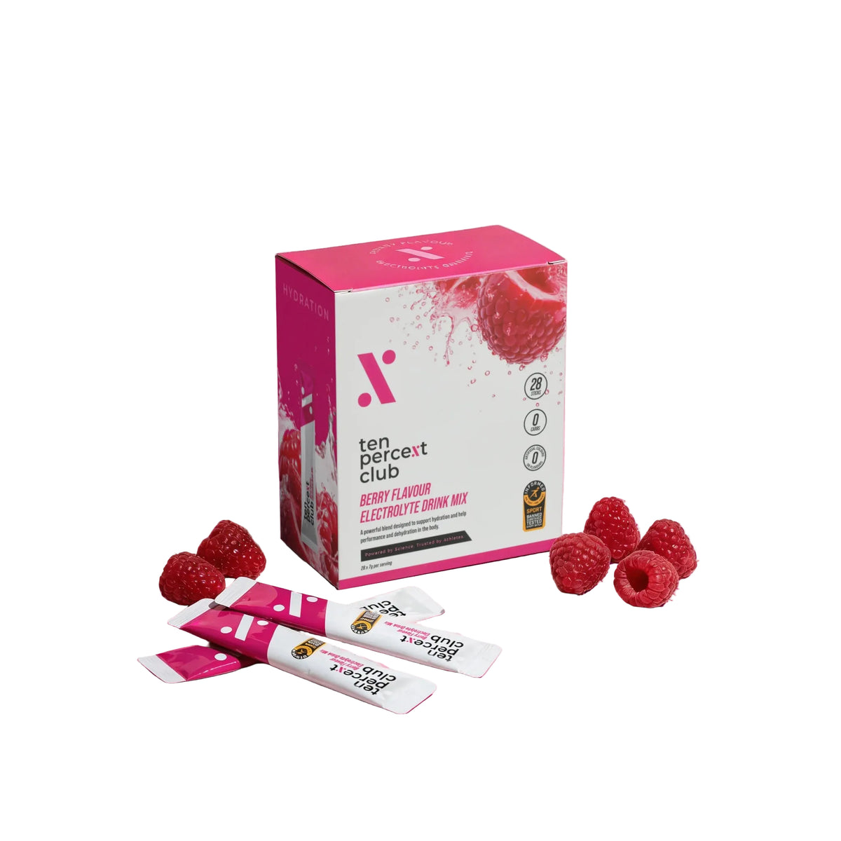 MIXED BERRY ELECTROLYTE DRINK MIX SACHETS BOX