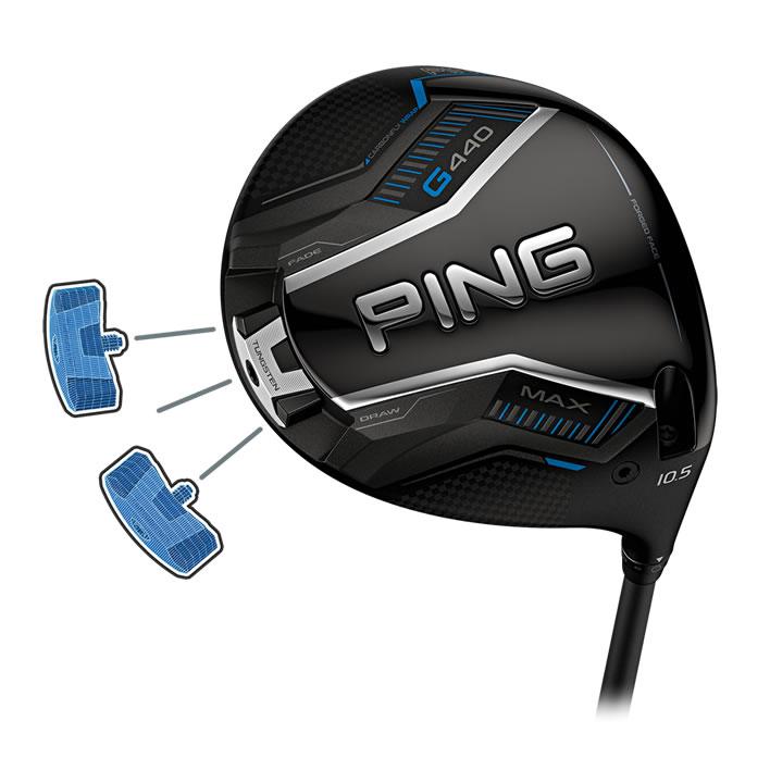 ぐり PING G 440 MAX 10.5 新品 シュリンク PING G440 MAX DRIVERS | Golf Superstore