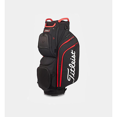 CART 15  BAG BLACK/BLACK/RED-